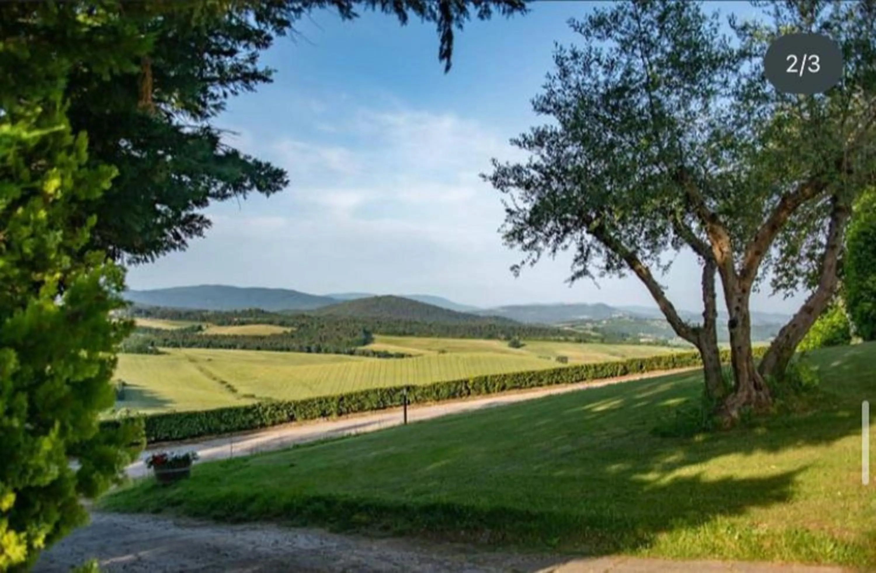 Natural landscape in Relais CastelBigozzi