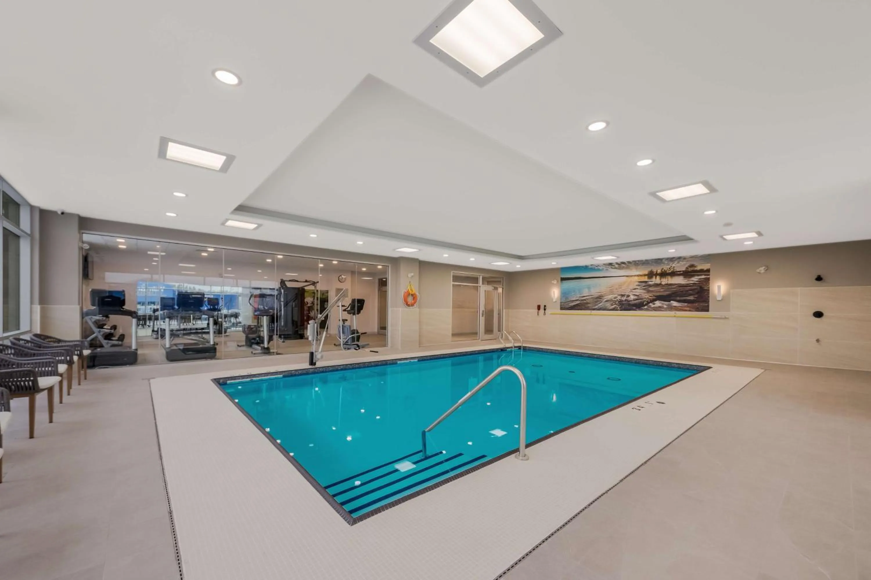 Pool view in Best Western Plus Parry Sound