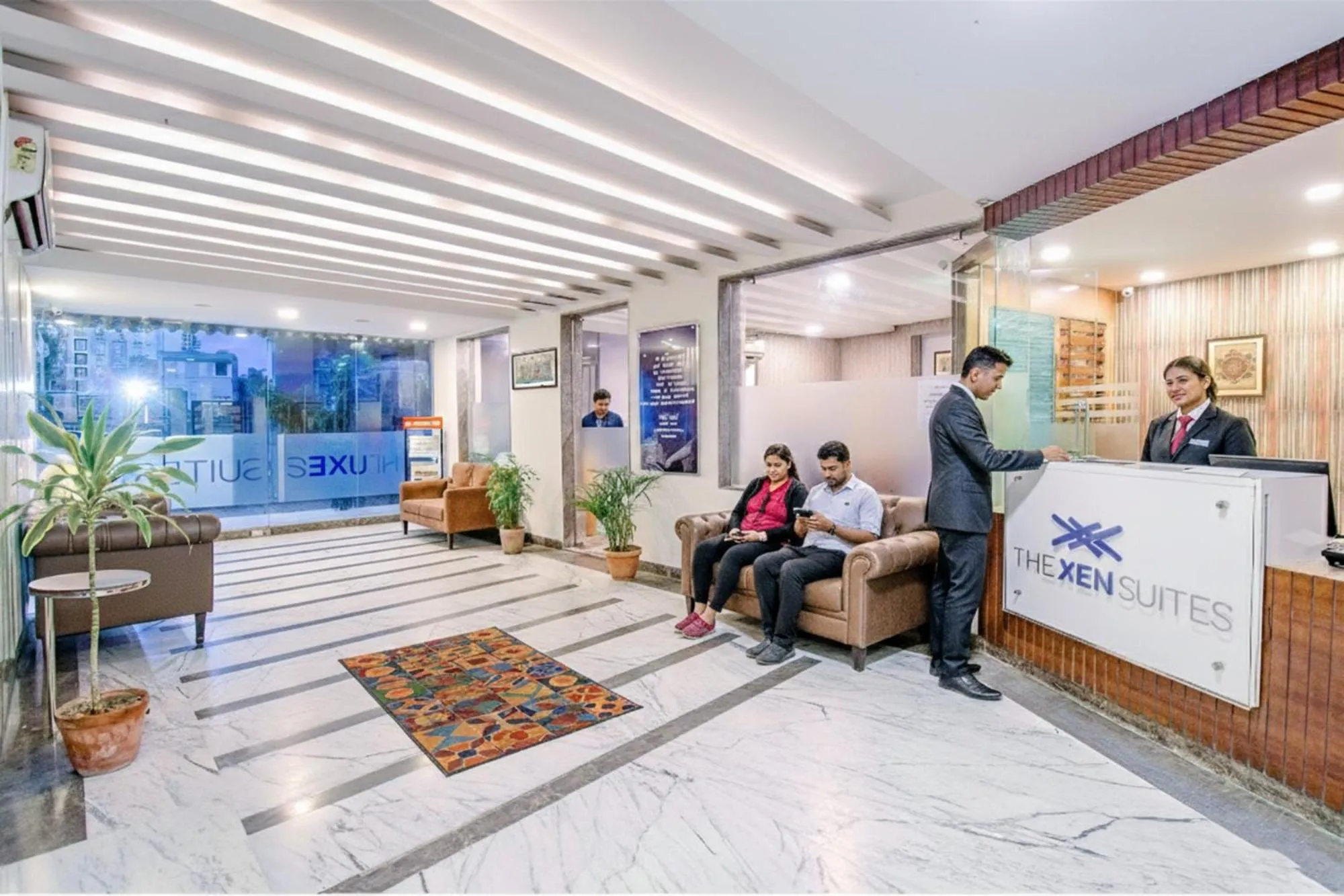 Seating area in FabHotel Indeedcare Hotel & Resorts - Nr Kolkata Airport