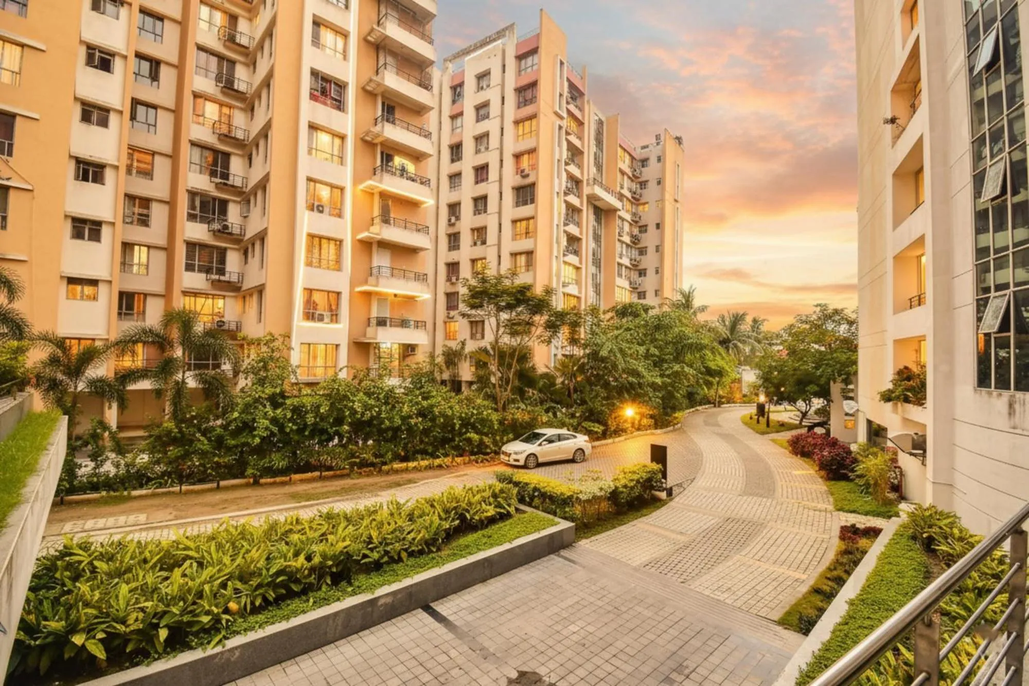 Balcony/Terrace in FabHotel Indeedcare Hotel & Resorts - Nr Kolkata Airport