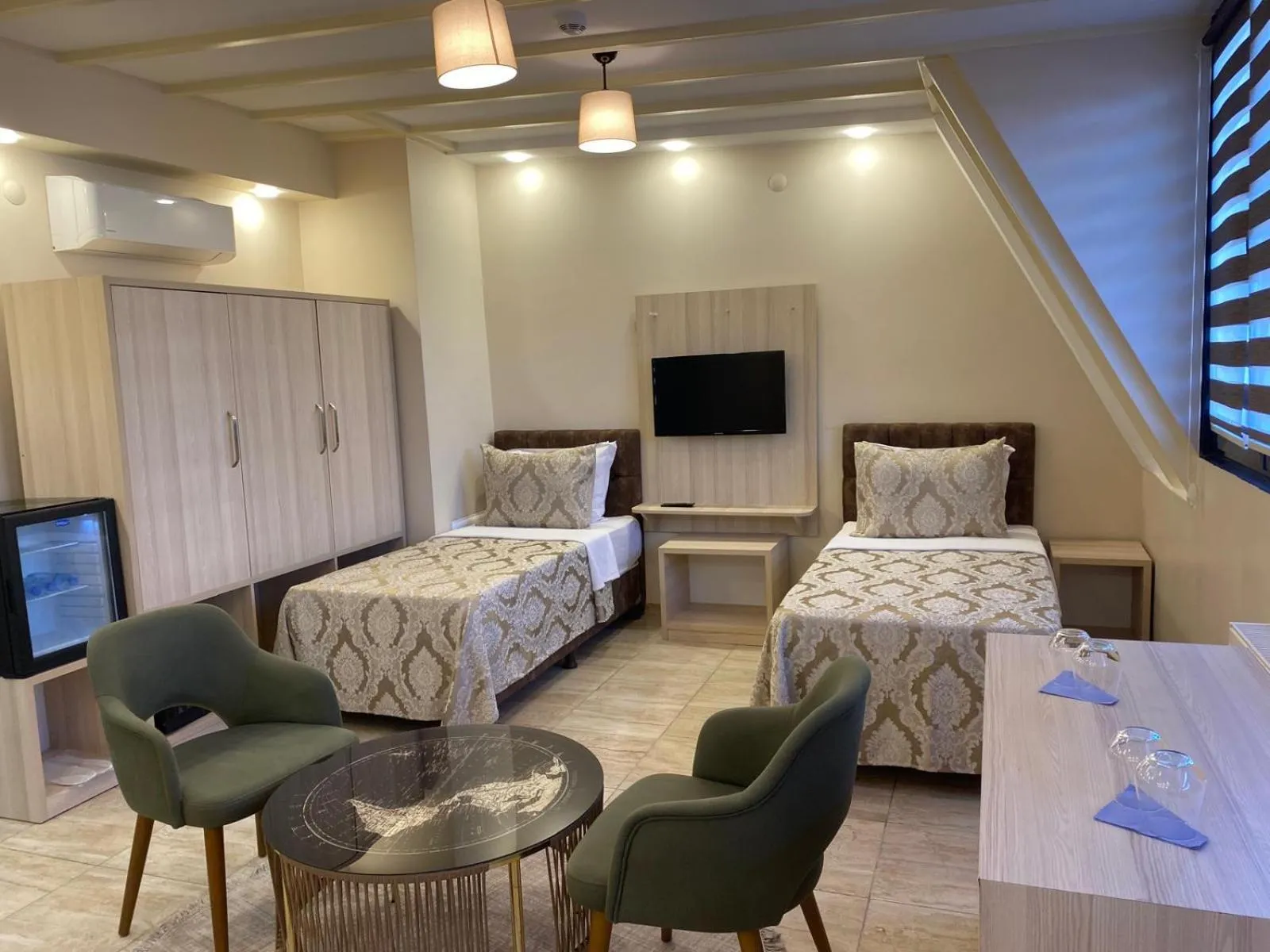 Bed in Hotel Mavirem