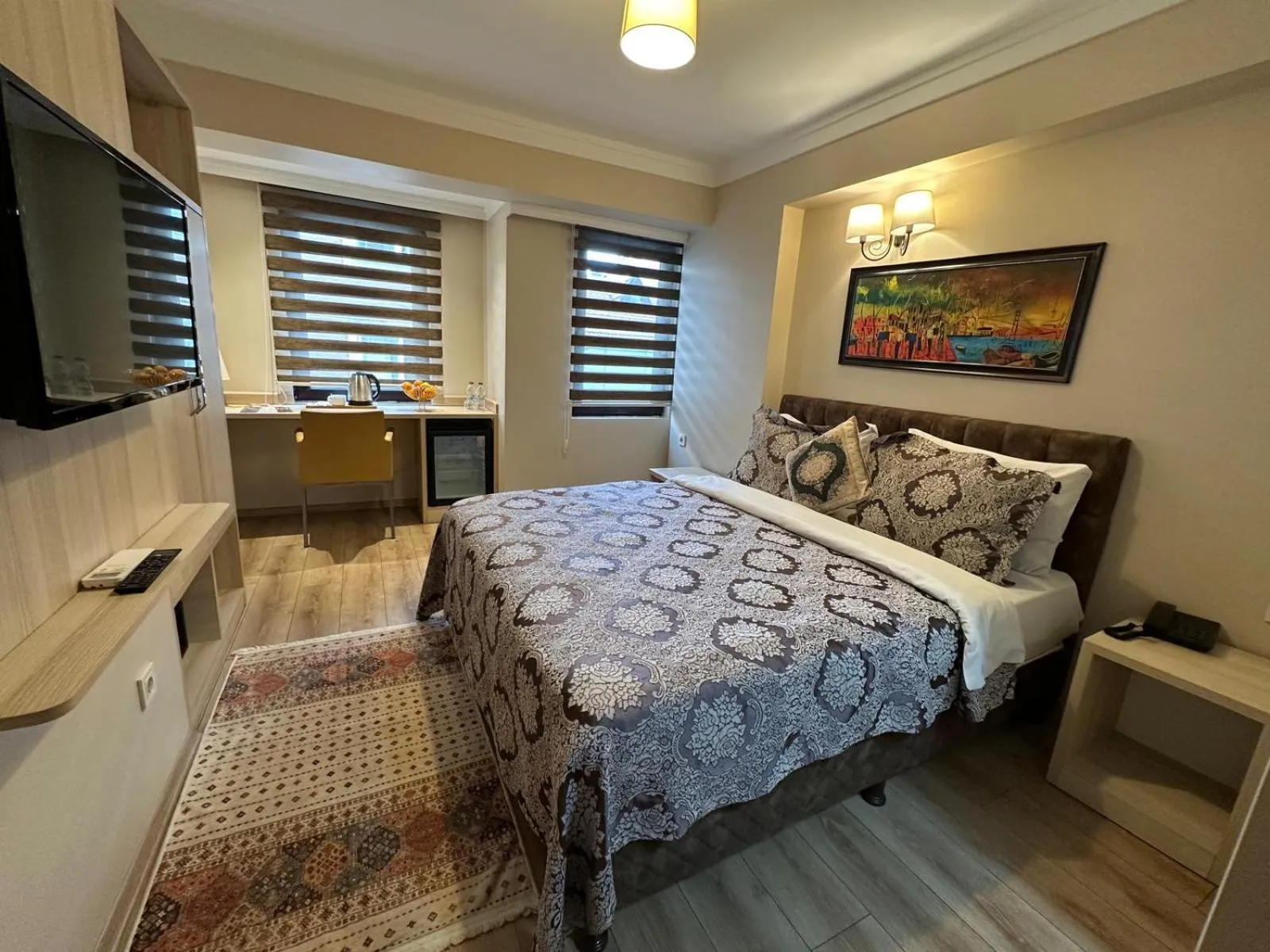 Bed in Hotel Mavirem