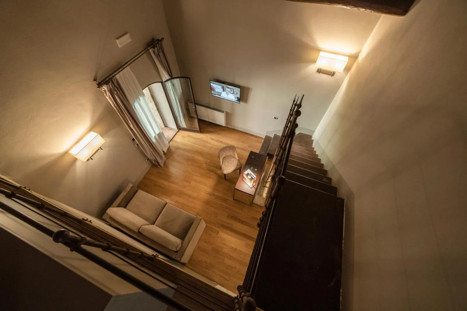 Living room, Bed in Relais Della Rovere