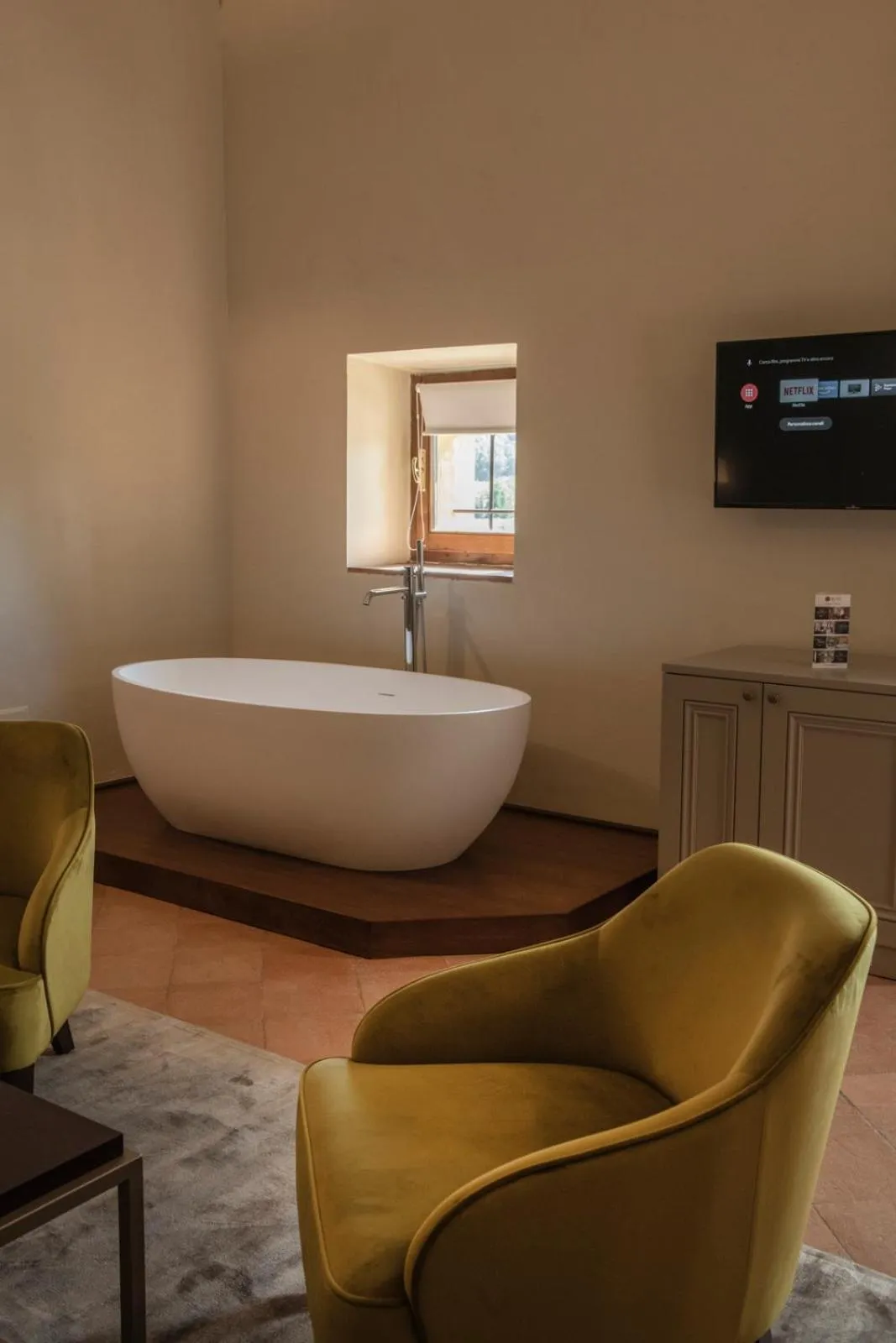 Living room in Relais Della Rovere