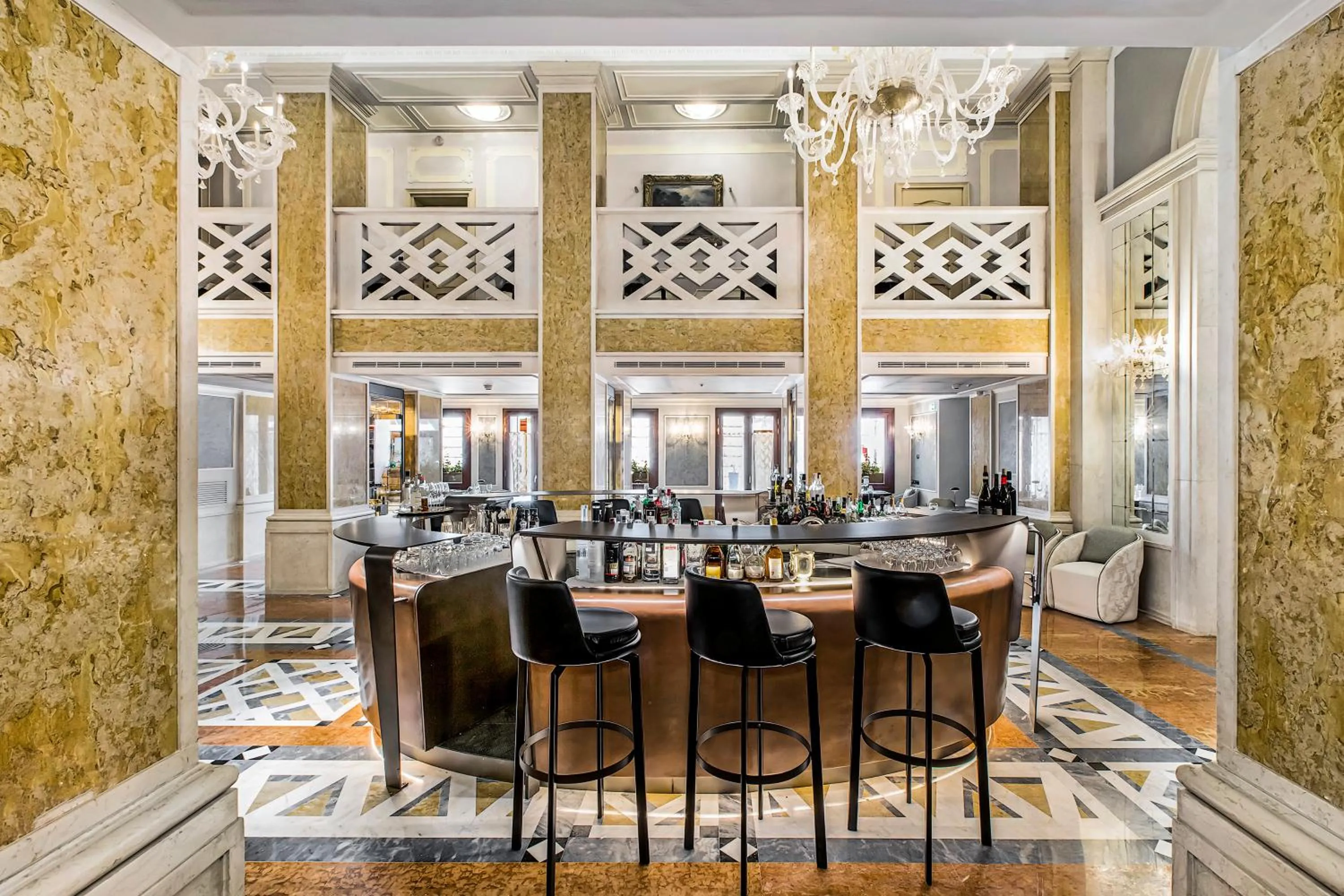 Lounge or bar in Baglioni Hotel Luna - The Leading Hotels of the World