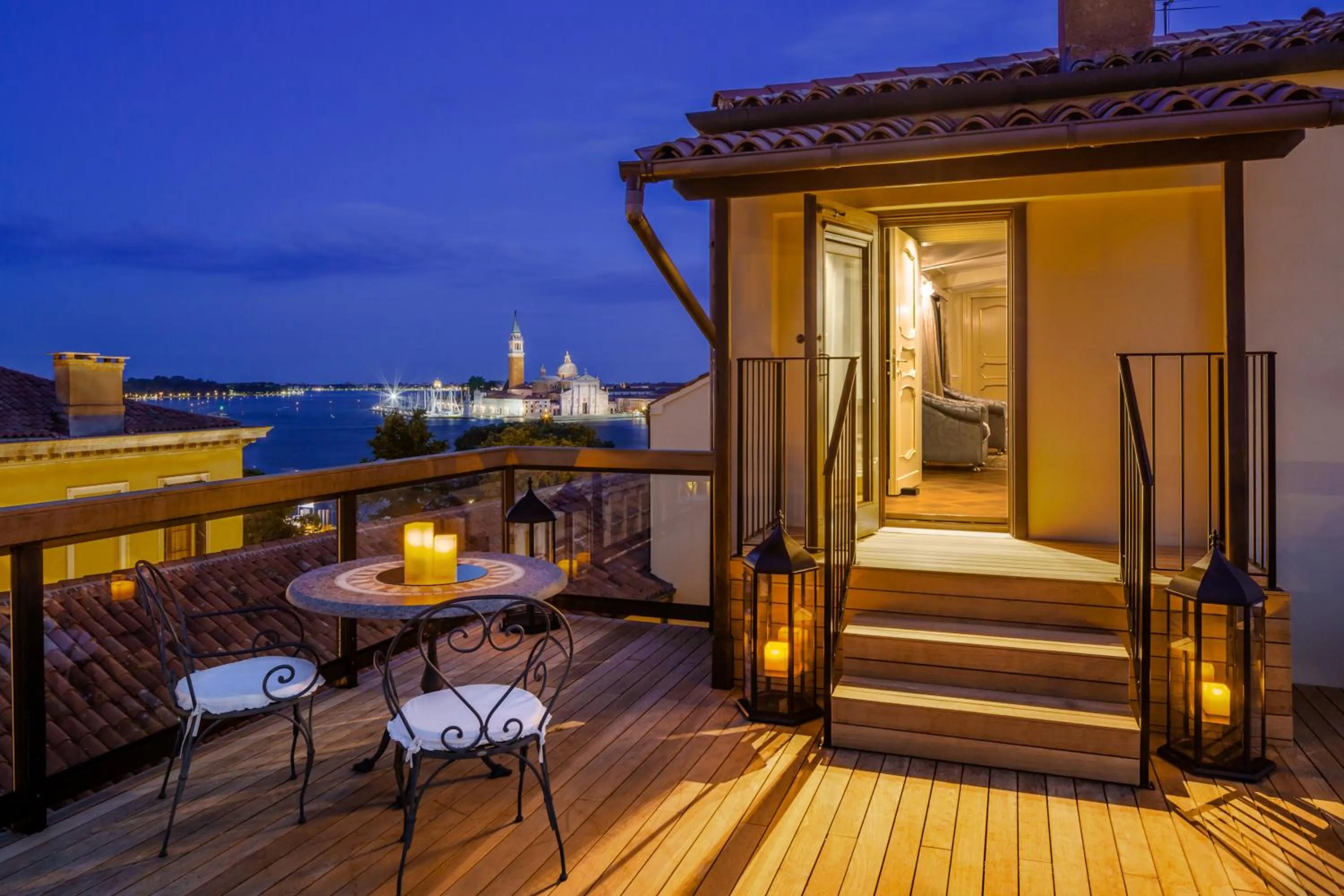 Balcony/Terrace in Baglioni Hotel Luna - The Leading Hotels of the World
