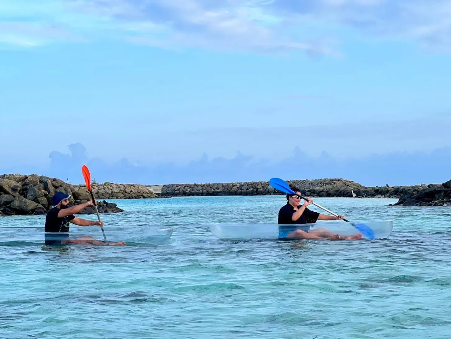 Canoeing in VIVA Beach Maldives