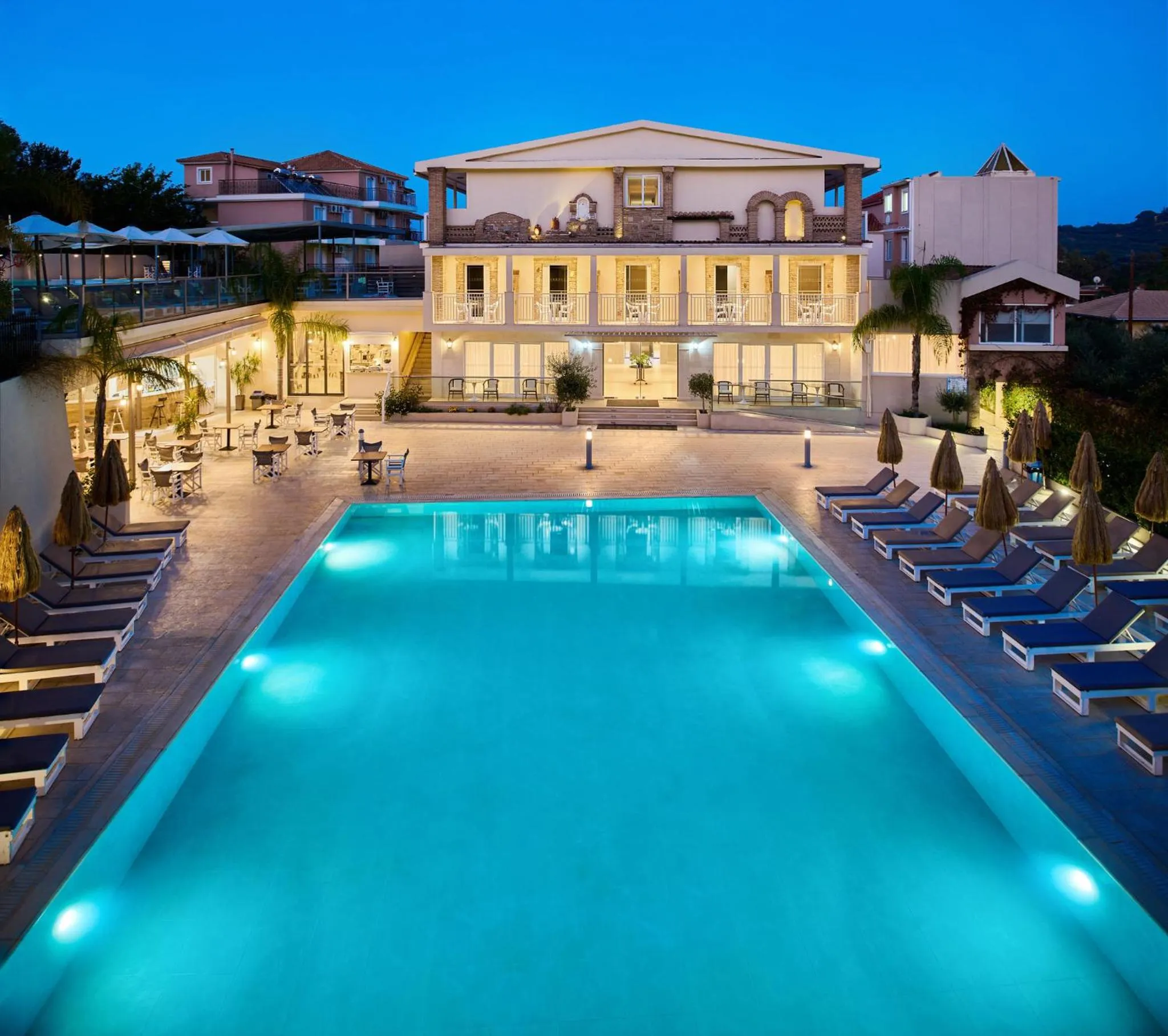 Swimming pool in Altura Hotel Zakynthos