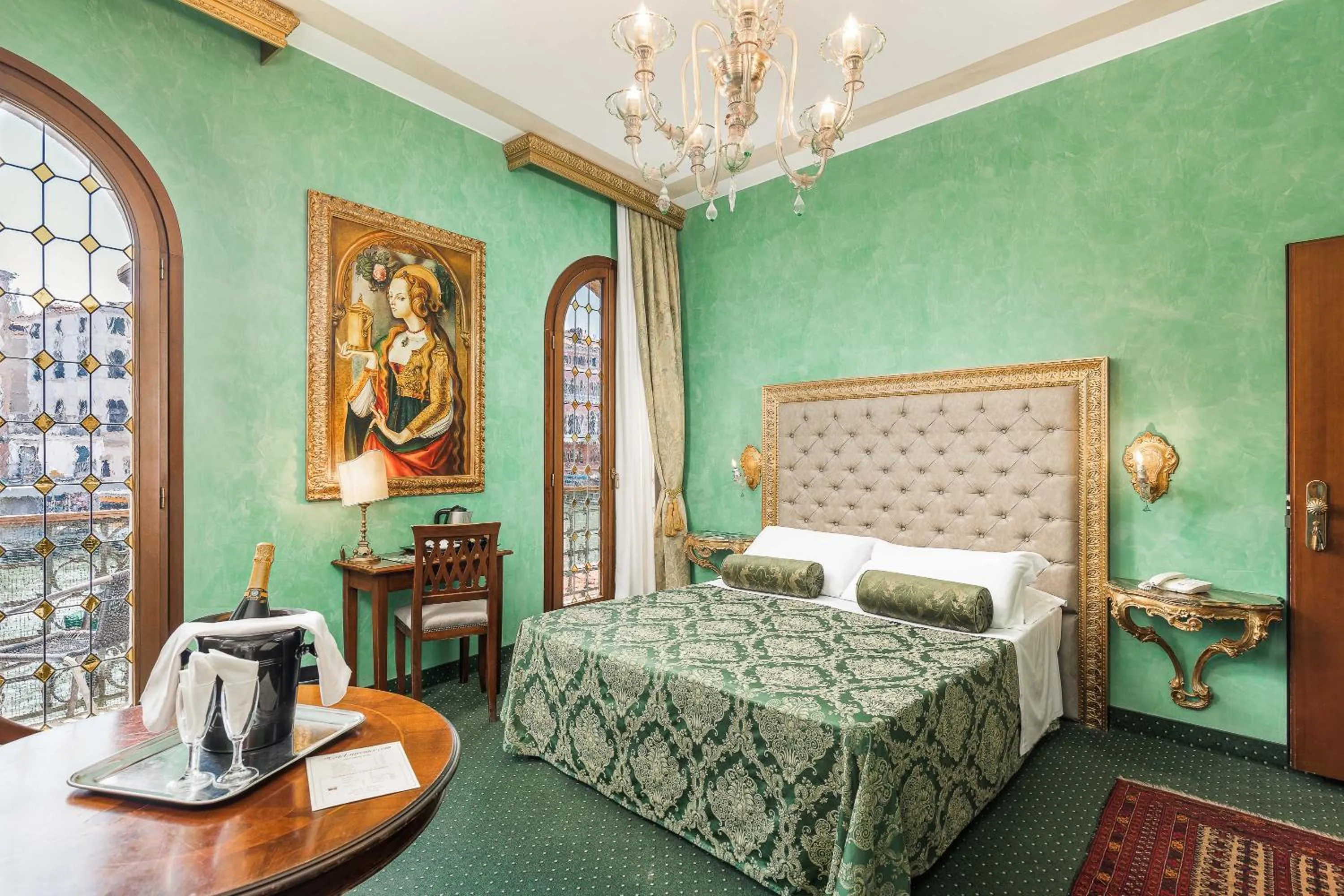 Bed in Hotel Marconi