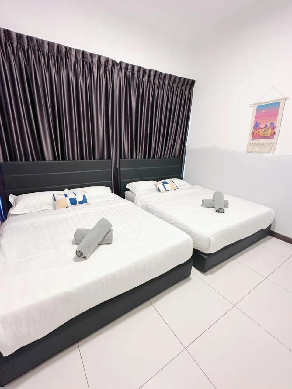 Bed in Mari Mari Homestay - IMAGO THE LOFT