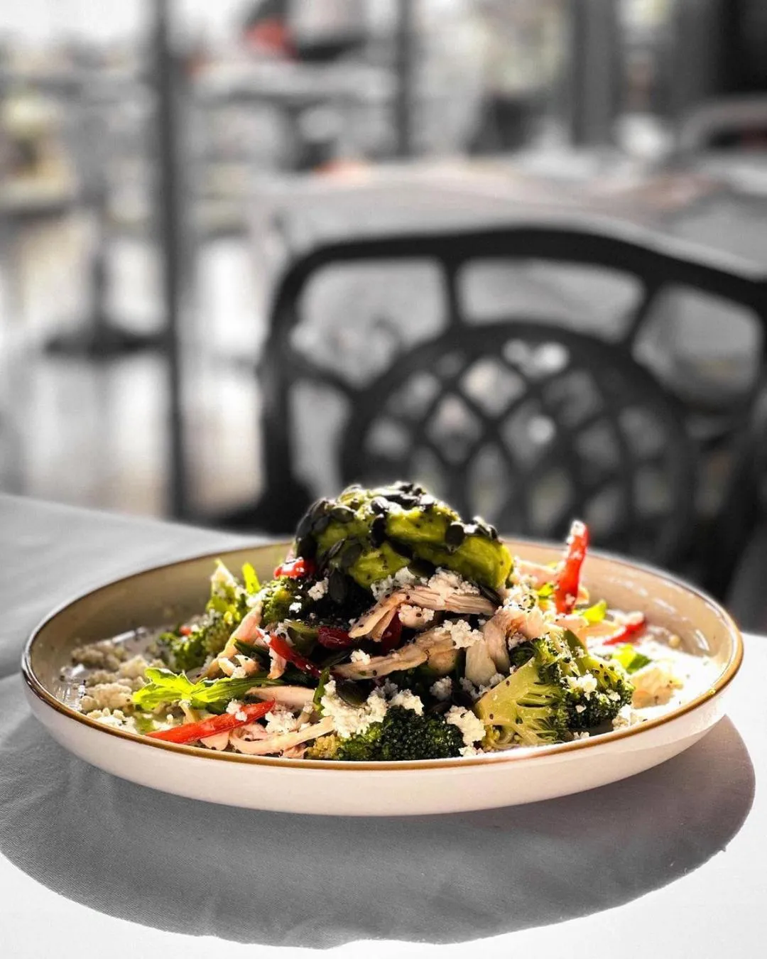 Food in Sunraf Luxe Apartments