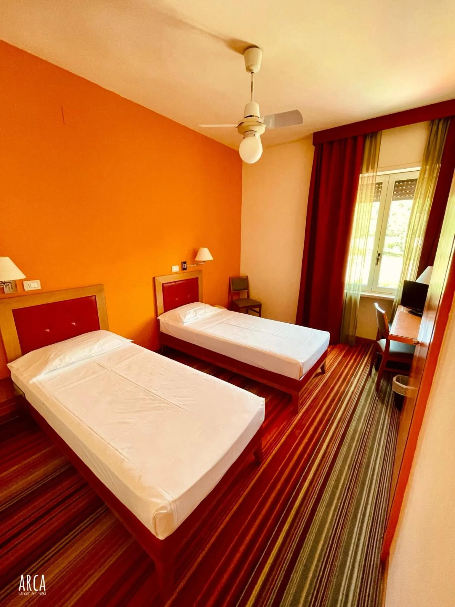 Bedroom, Bed in LH Hotel Arca Street Art