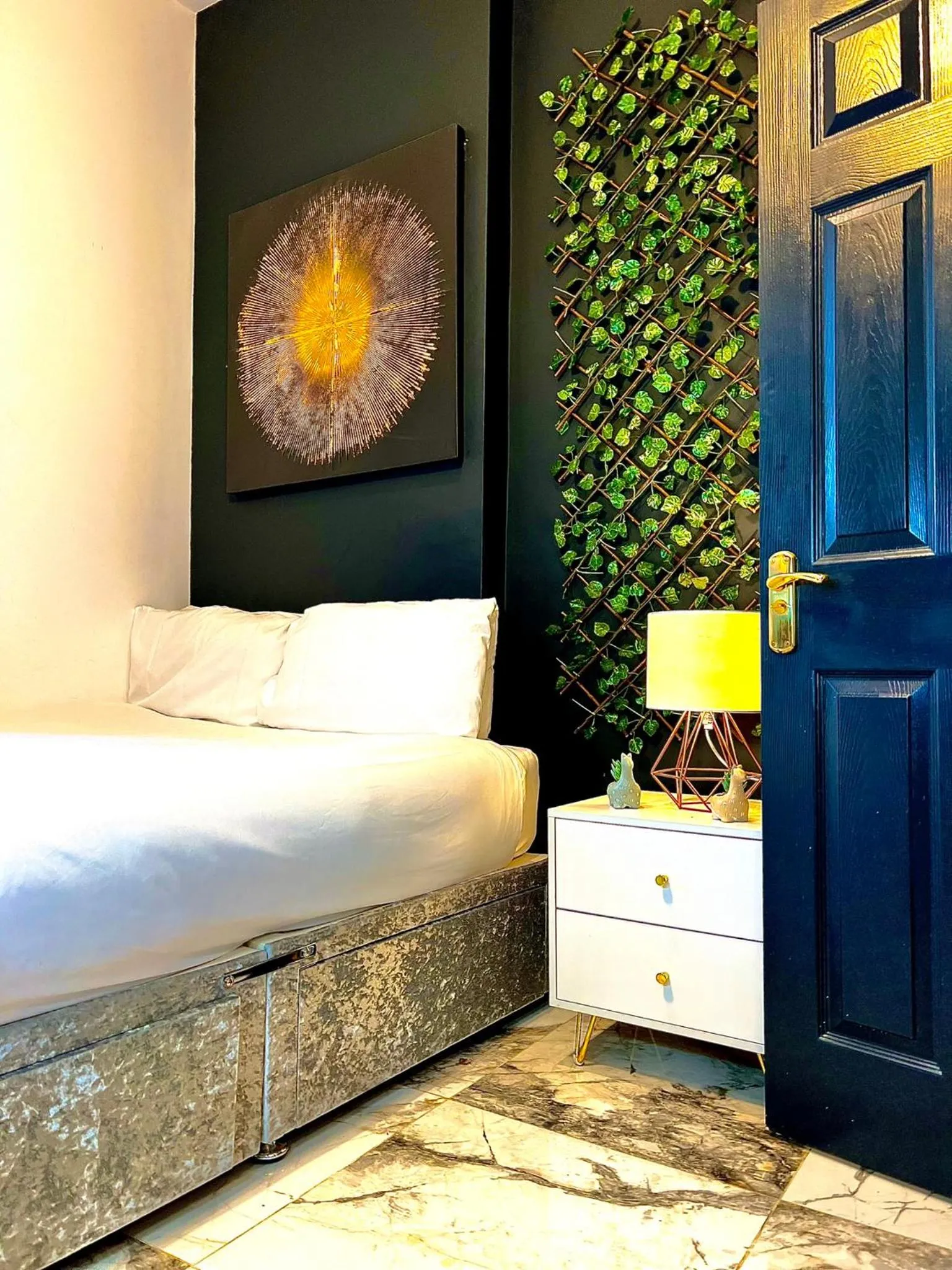 Bed in Duke and Duchess Apartments and Rooms - Private in Room Hot Tub Suites