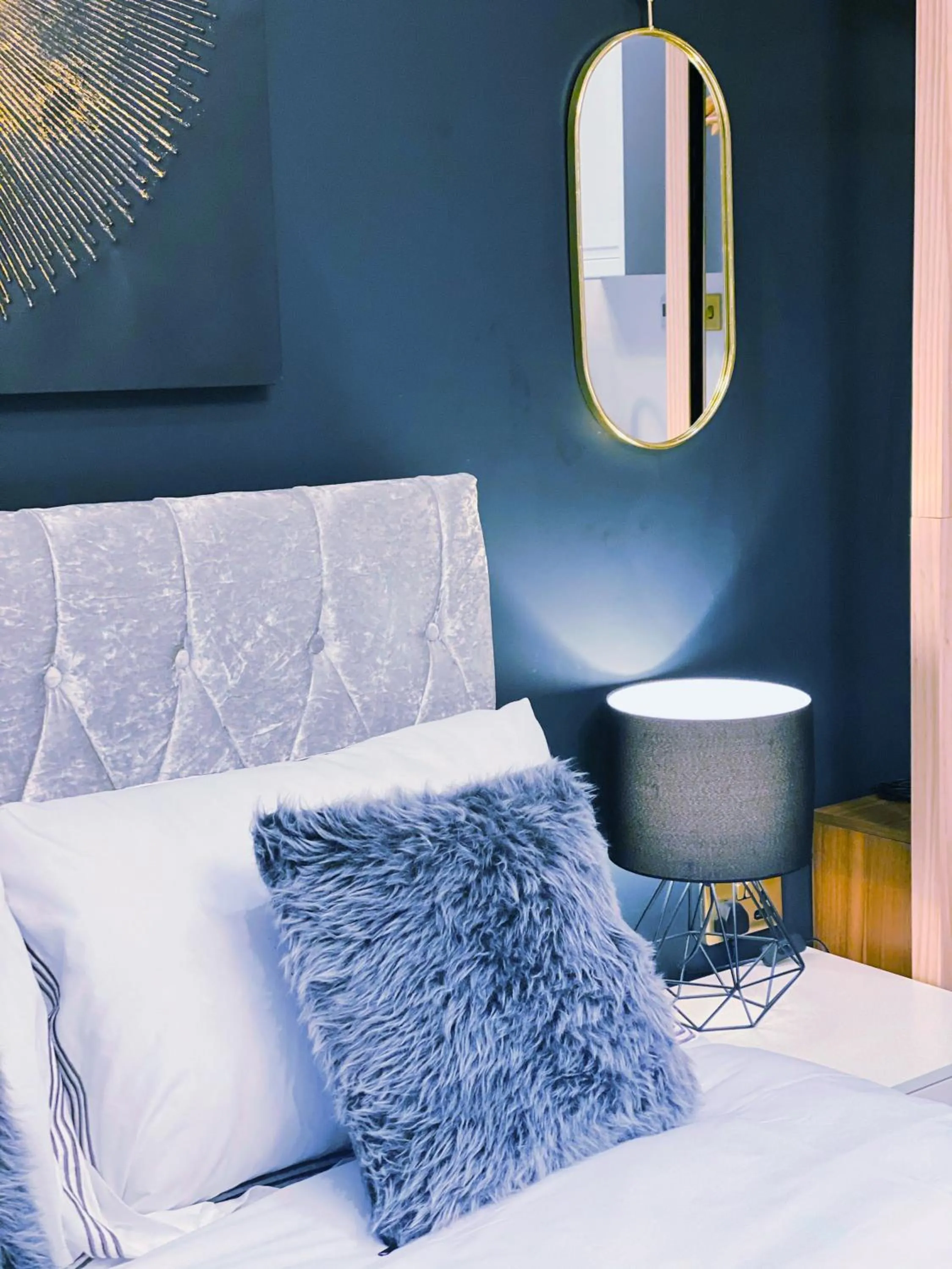 Bed in Duke and Duchess Apartments and Rooms - Private in Room Hot Tub Suites