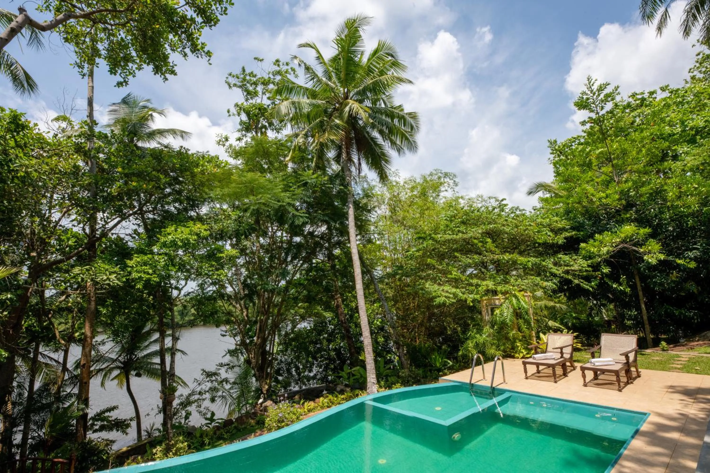 Natural landscape in Villa Birdlake