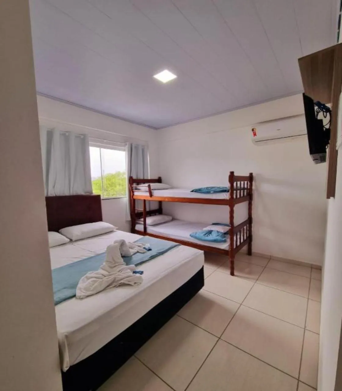 Bedroom, Bed in Pousada Safari