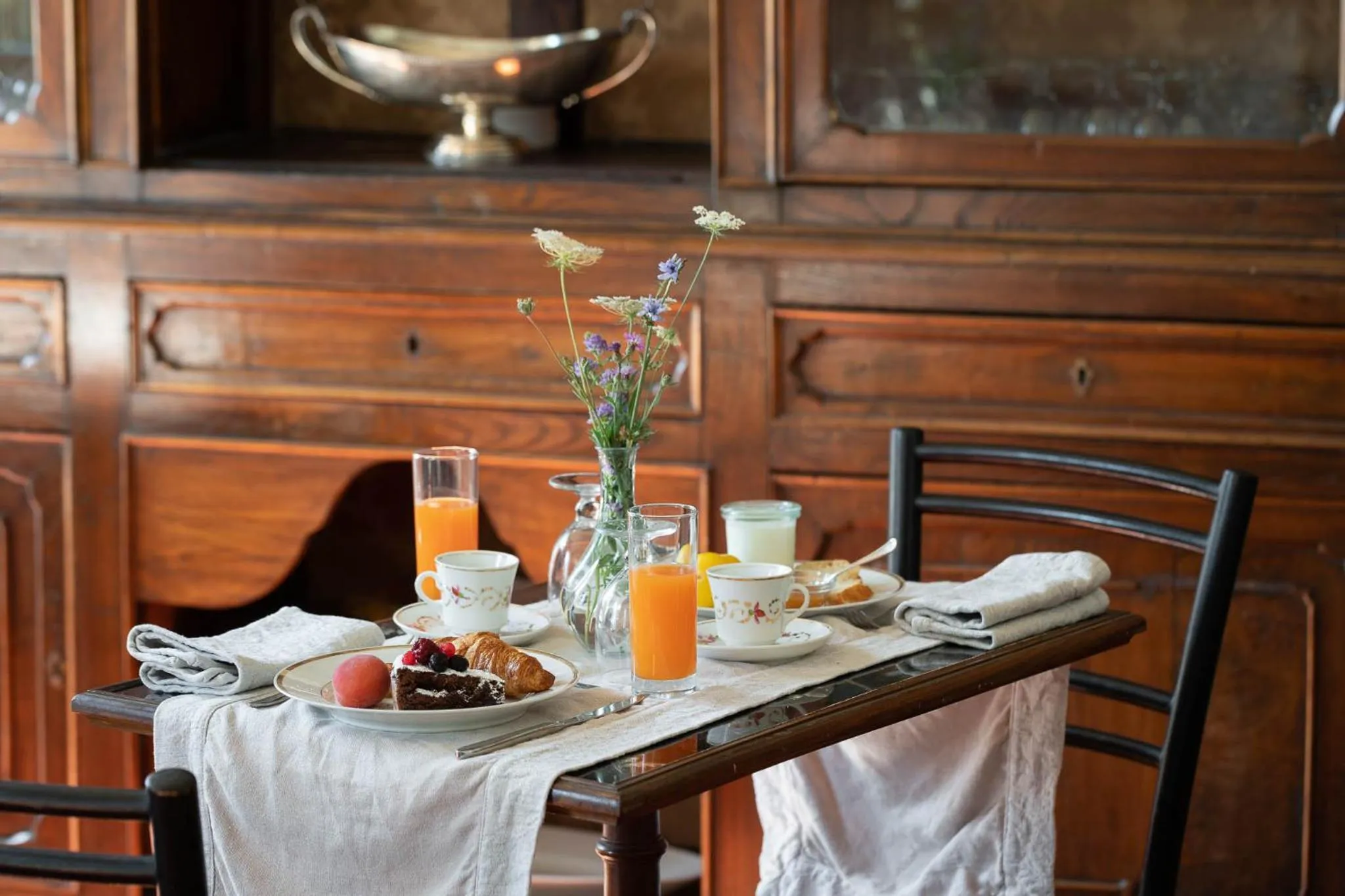 Breakfast in Le Farnete