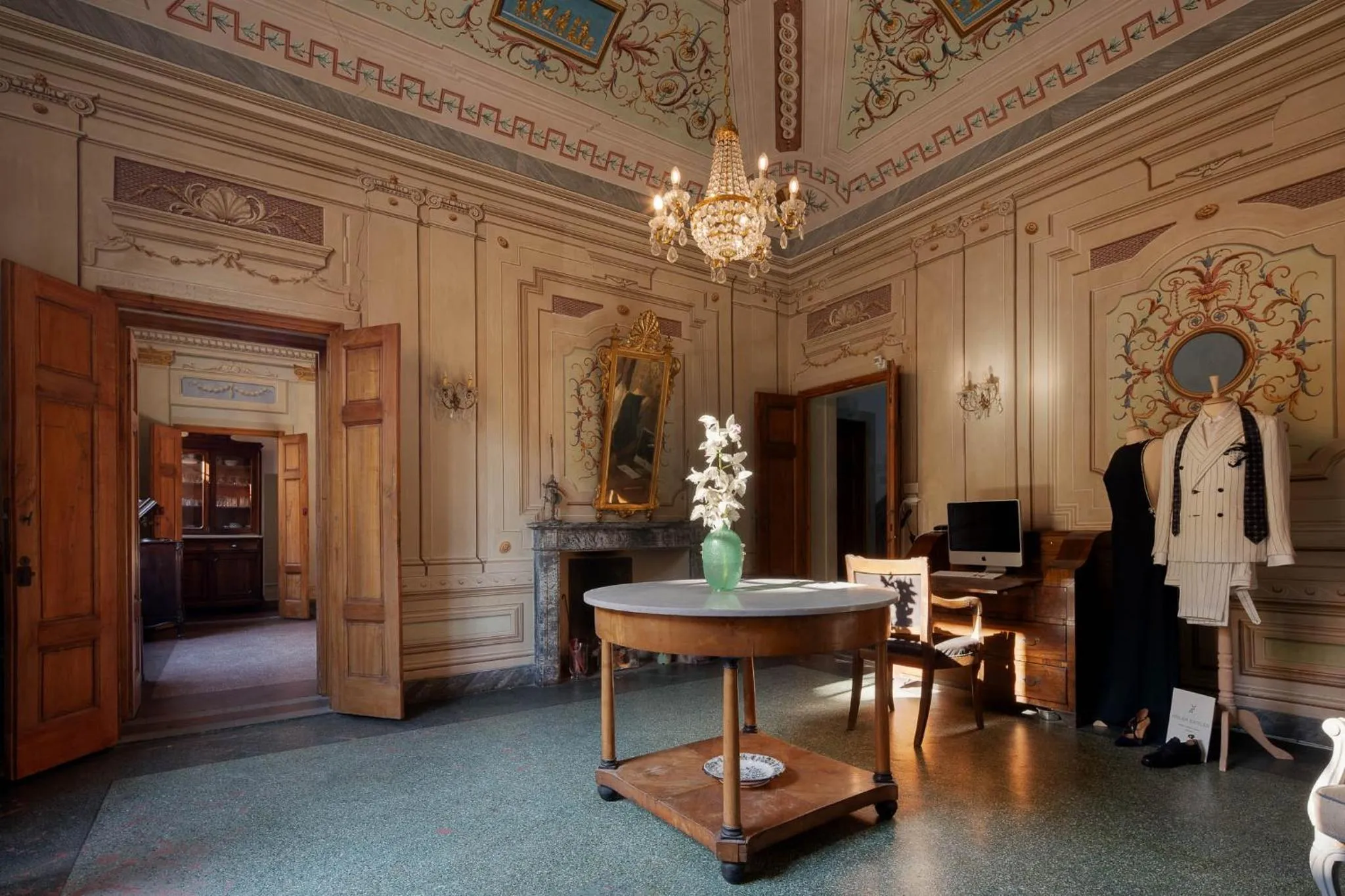 Lobby or reception in Le Farnete