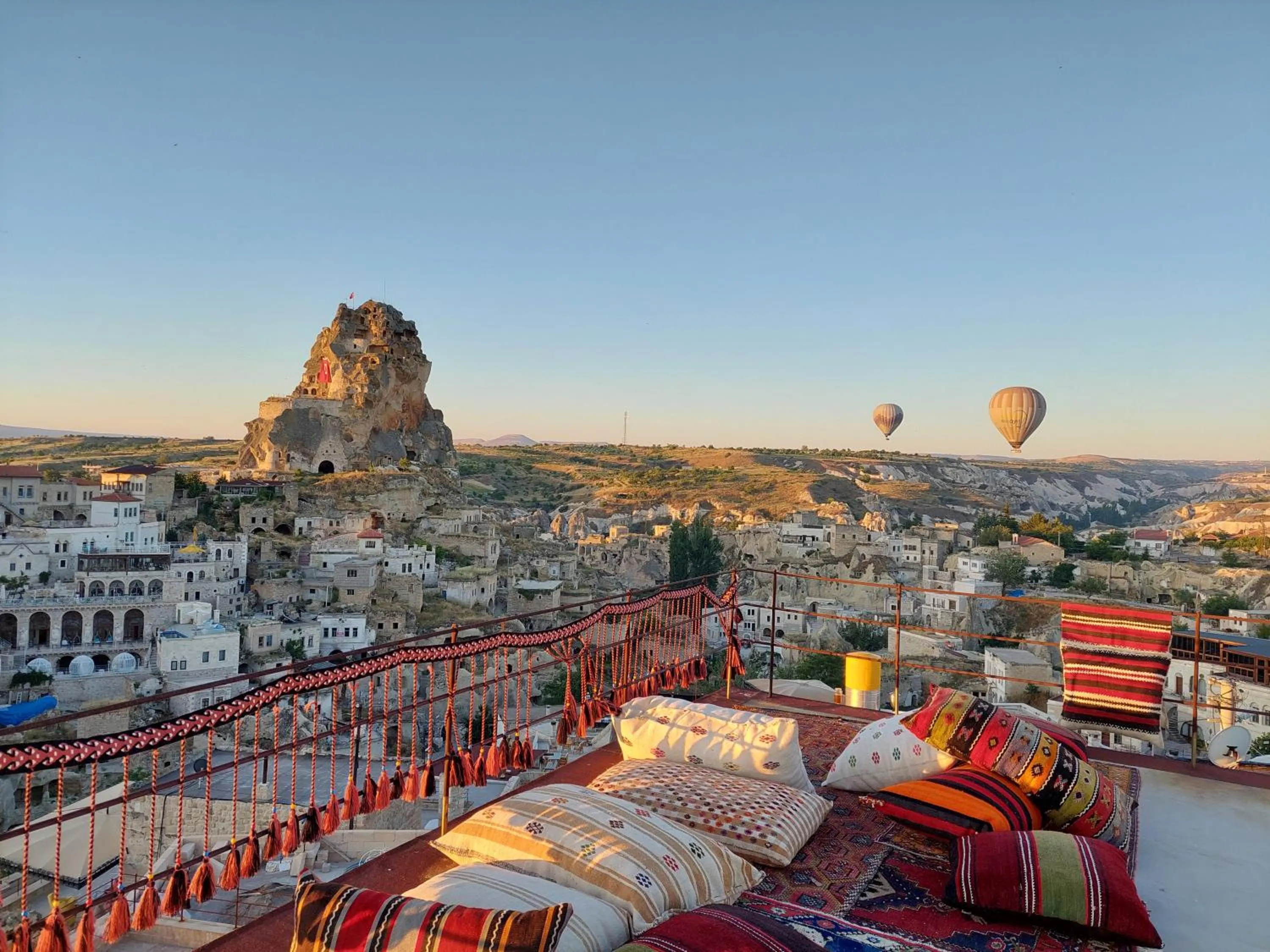 Balcony/Terrace in Megaron Cave Hotel Cappadocia