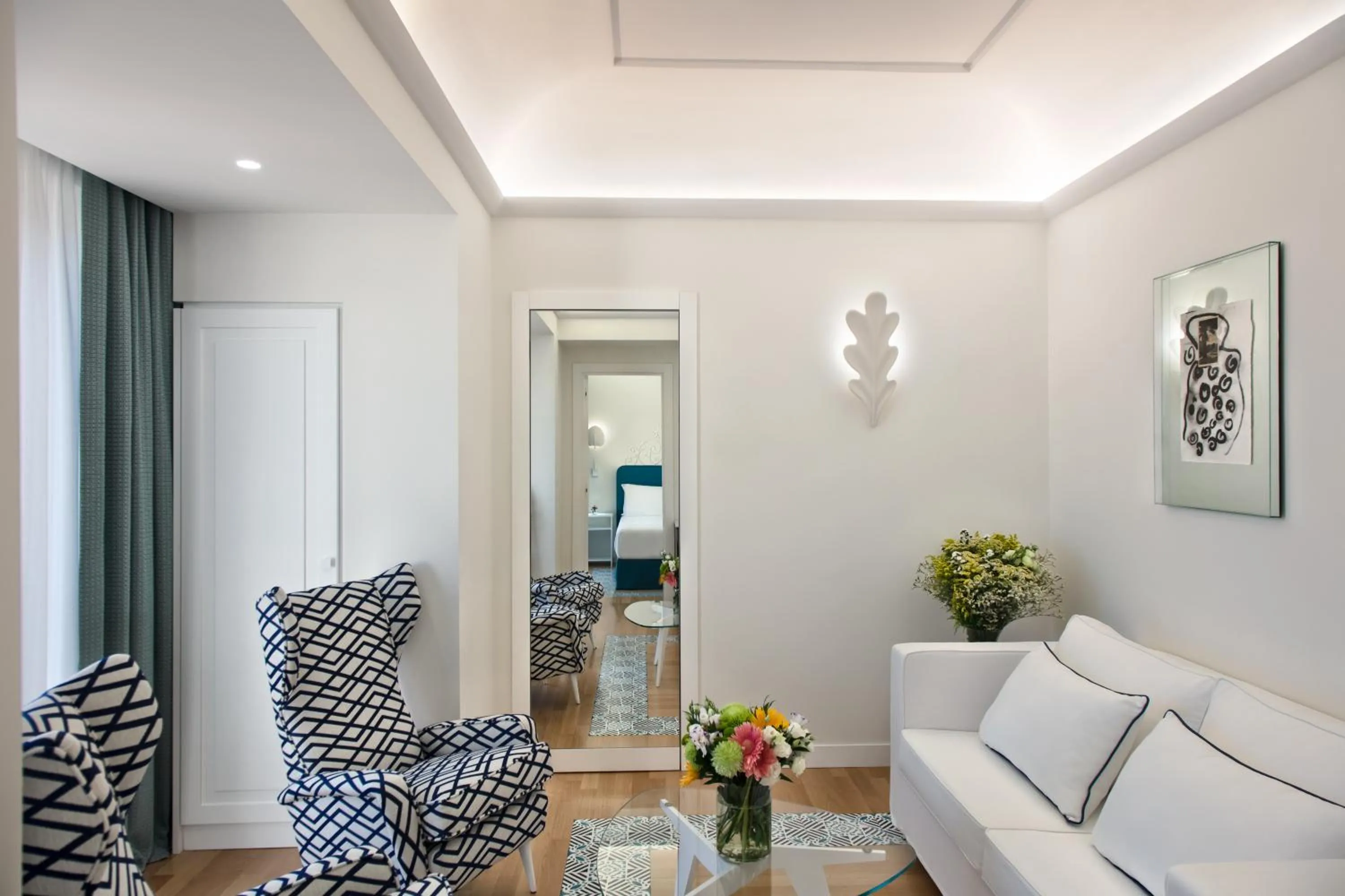 Living room in Pazziella Garden & Suites