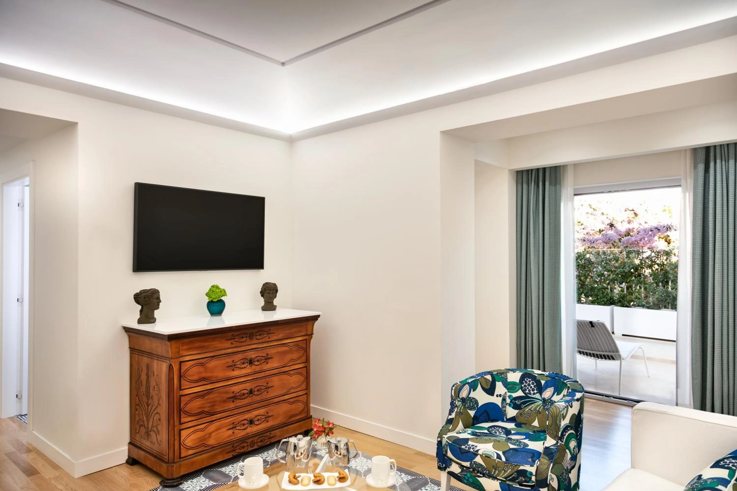 Living room in Pazziella Garden & Suites