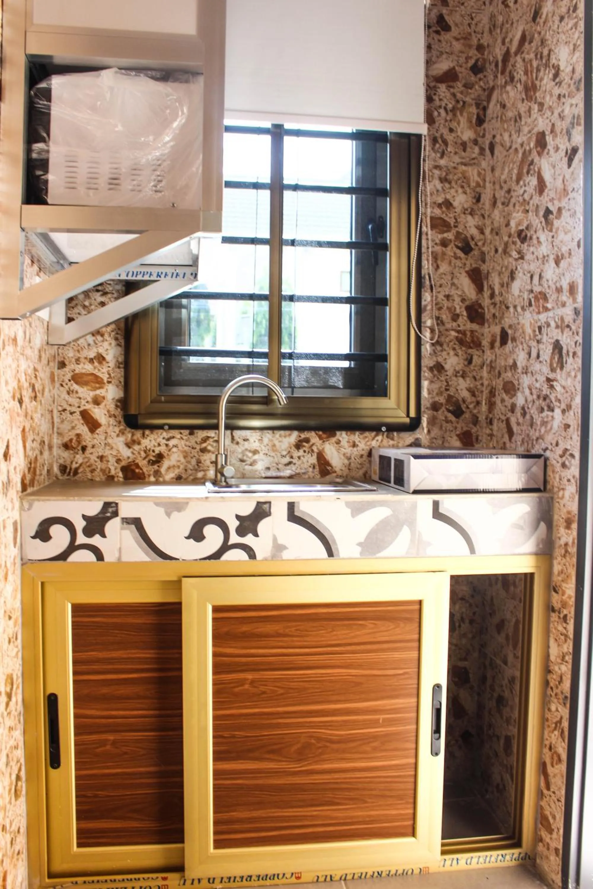 kitchen in High Level Apartment