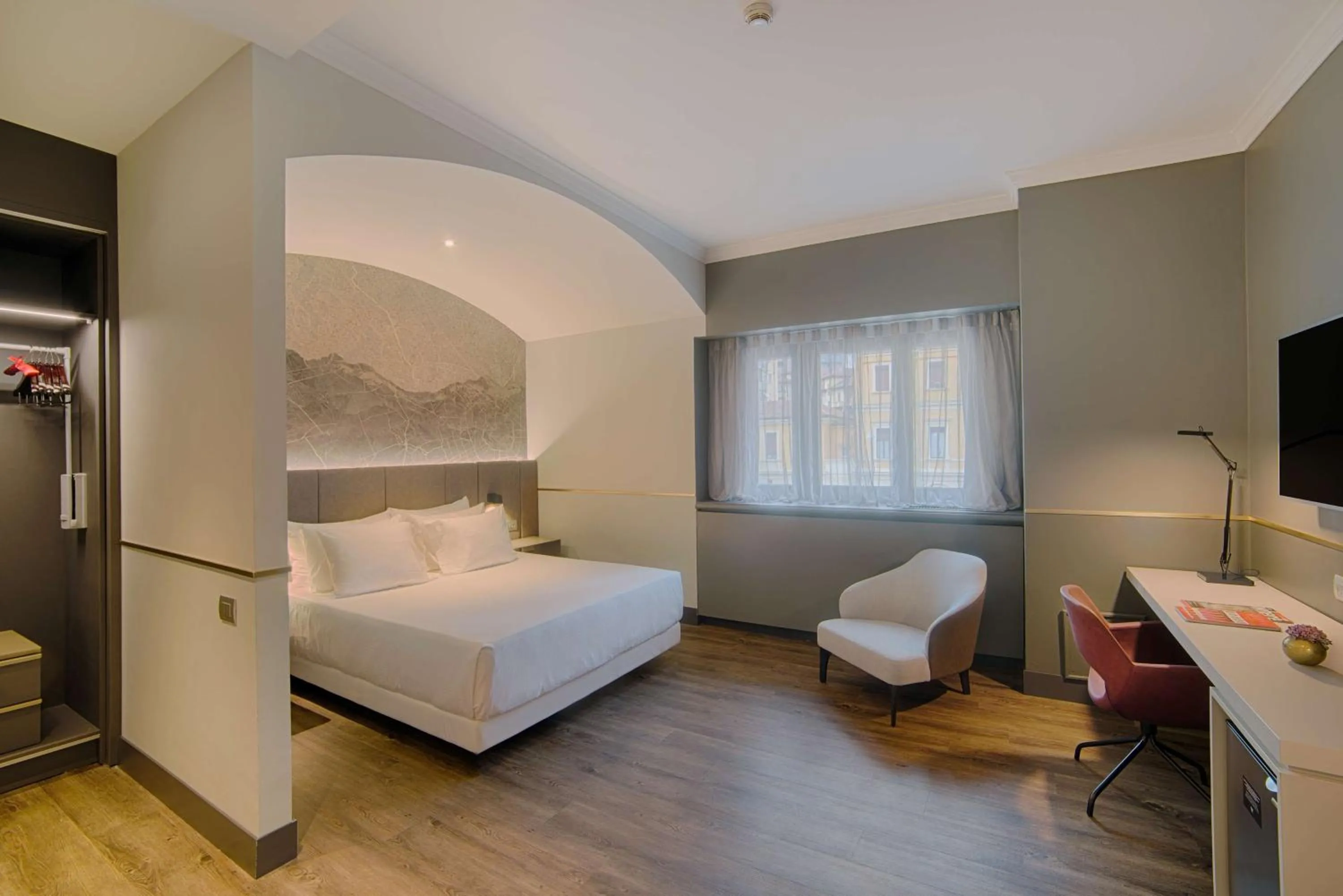 Bedroom, Bed in NH Collection Porta Nuova