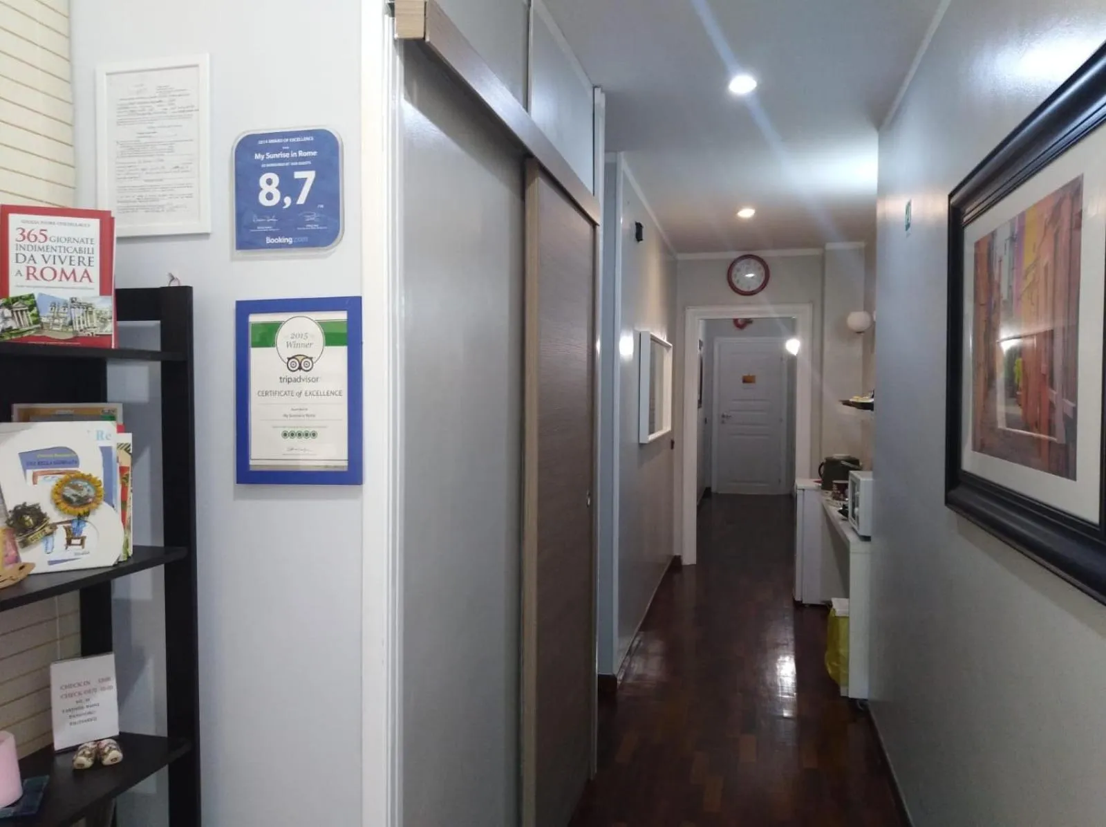 Lobby or reception in Alloggio Re Di Roma