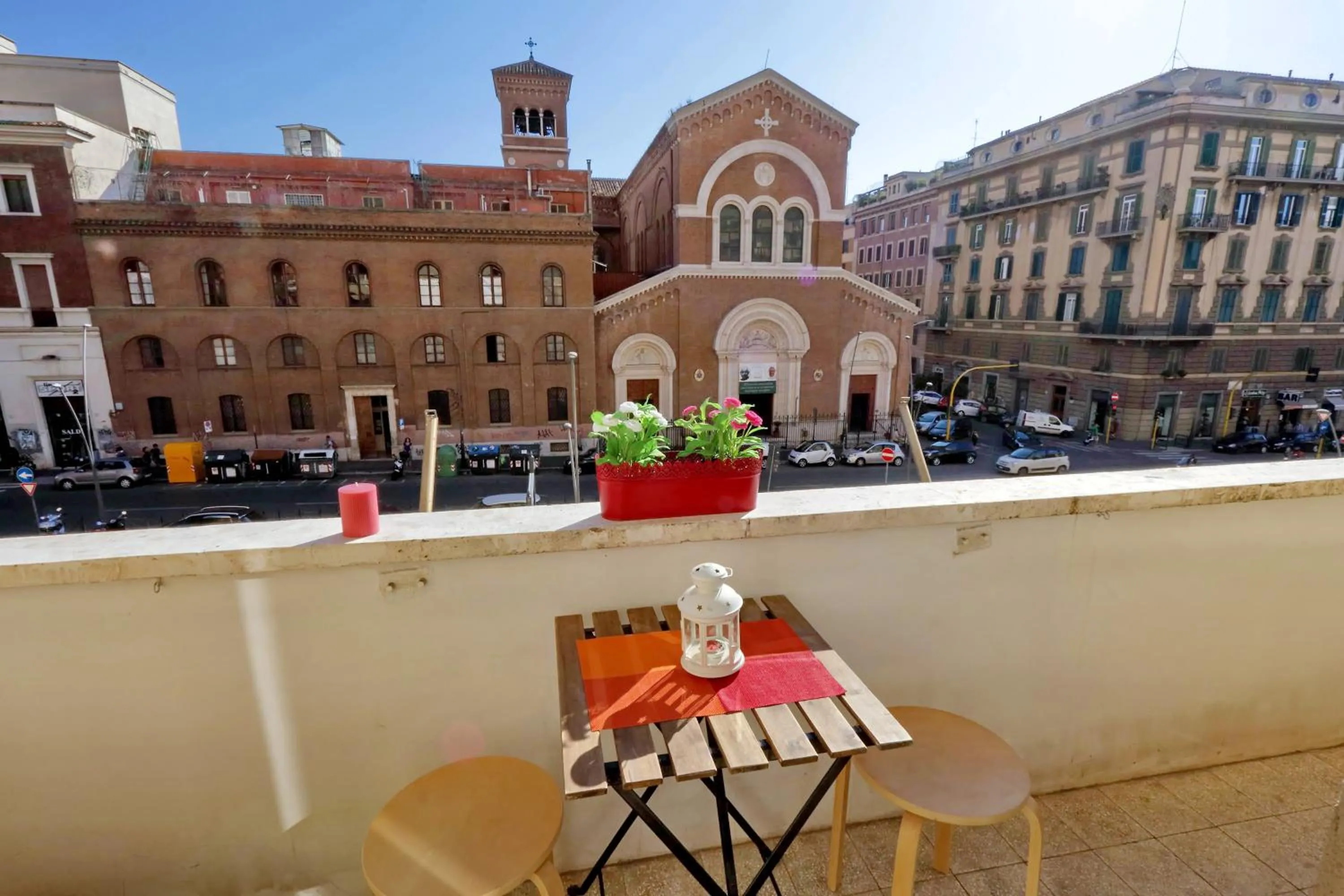 Balcony/Terrace in Alloggio Re Di Roma