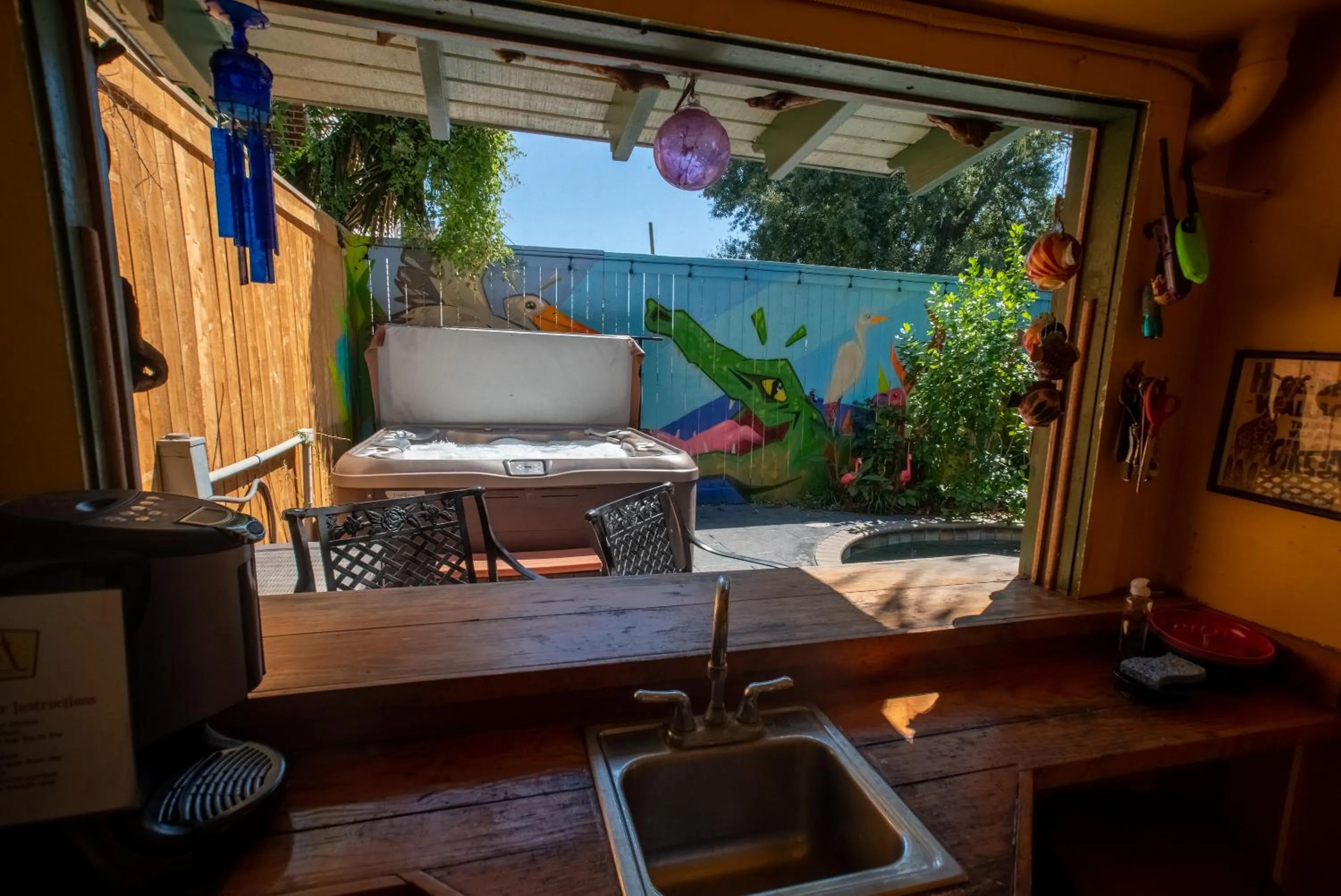 Patio in The Lookout Inn
