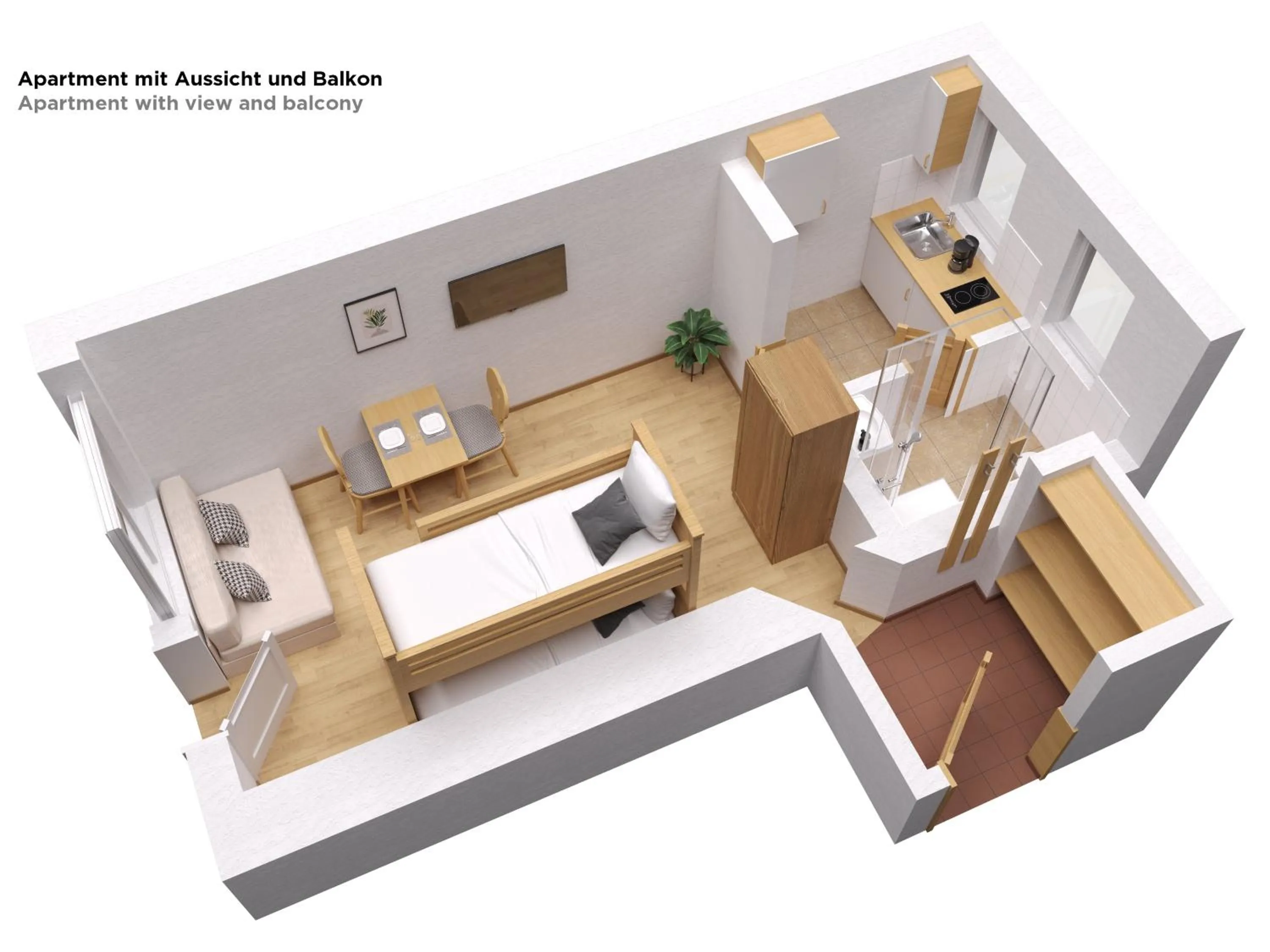 Photo of the whole room in Schwarzwald Apartments im Haus Tanneck - Feldberg - Titisee
