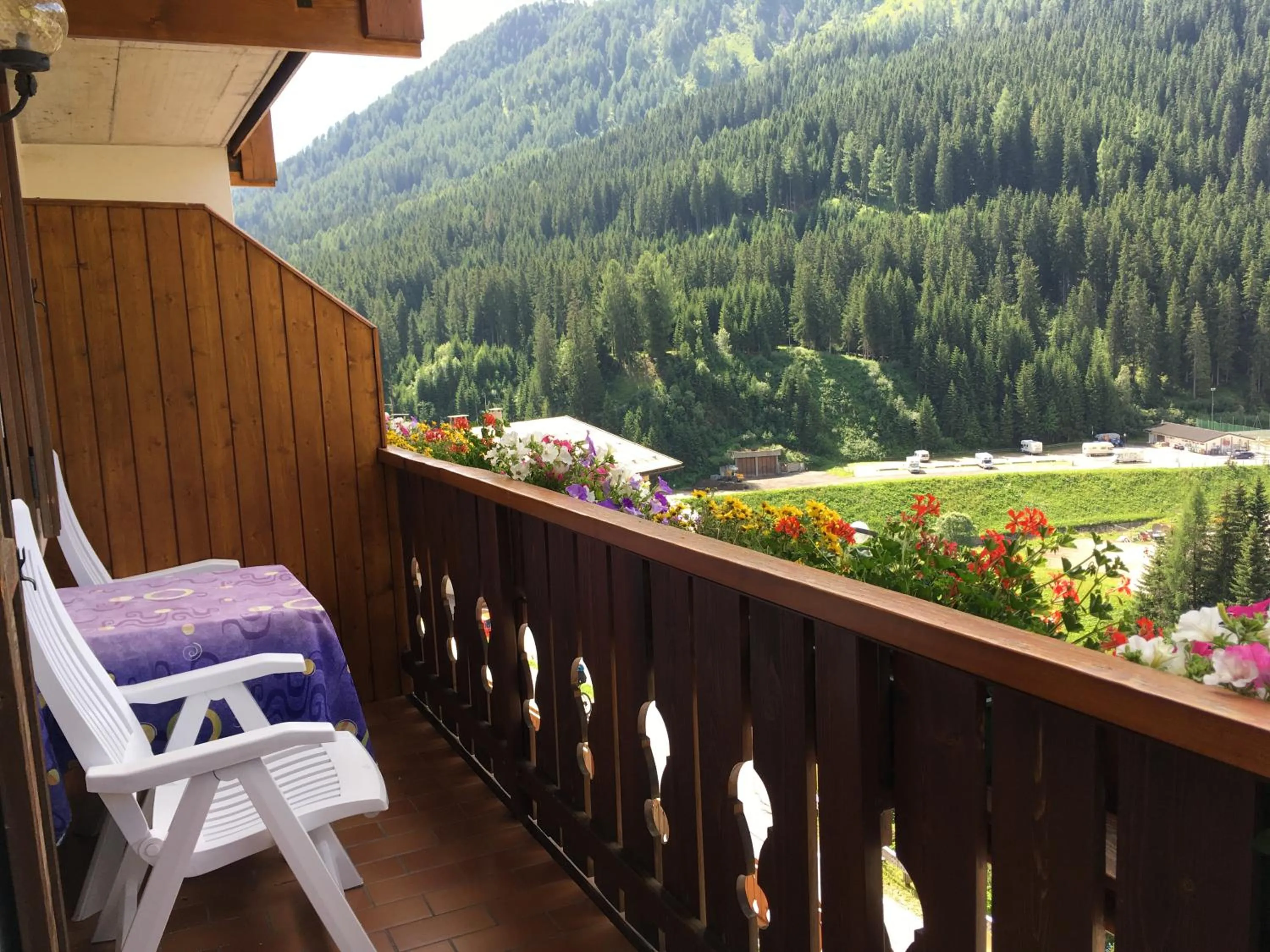Balcony/Terrace in Garnì Astor