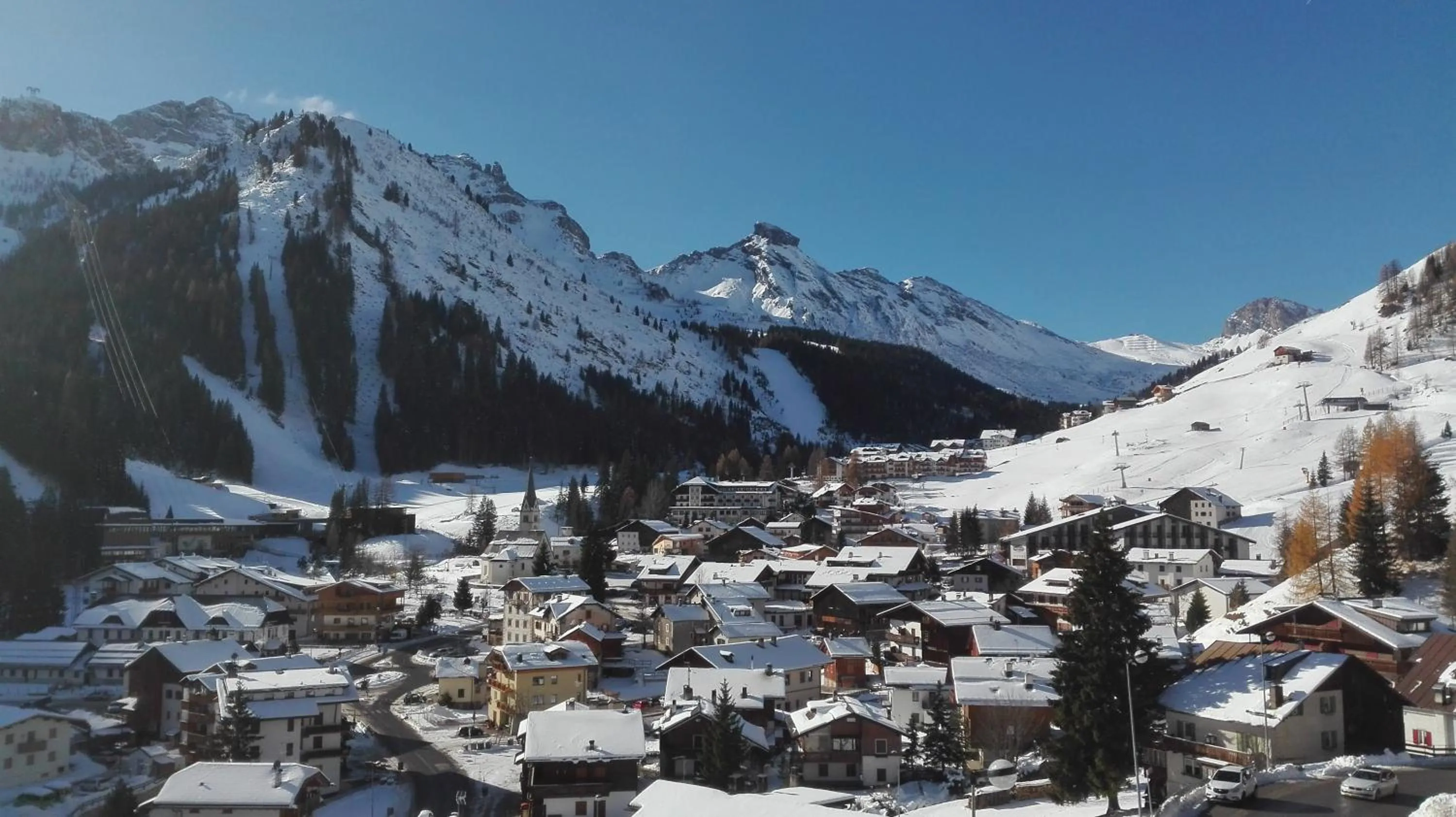 Mountain view in Garnì Astor