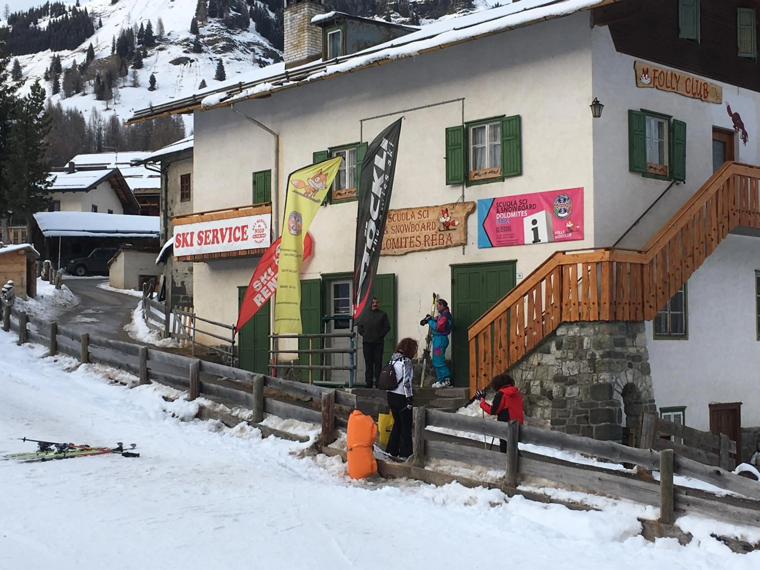 Area and facilities in Garnì Astor