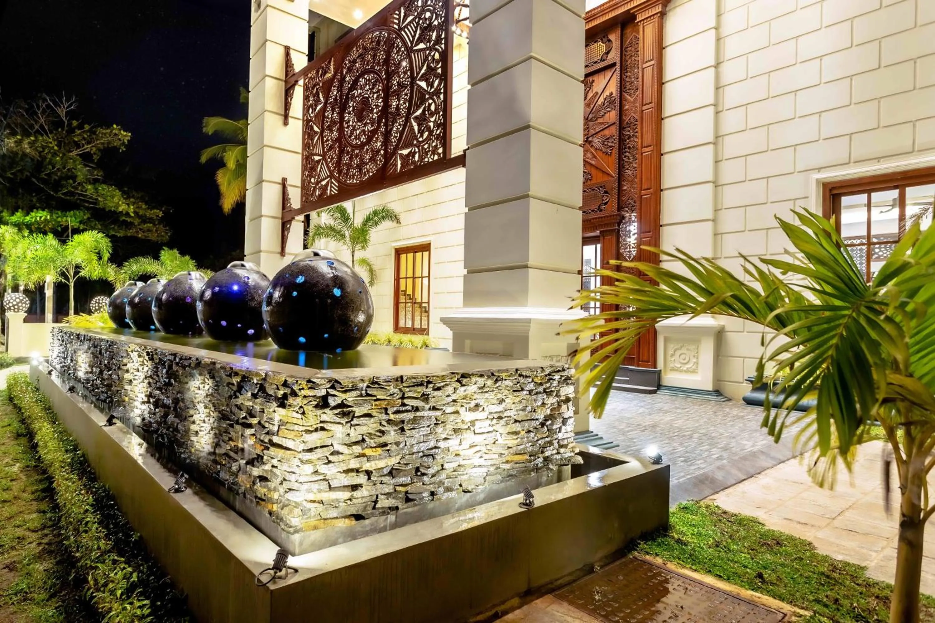 Garden view in Polhena Grand Resort & Banquet