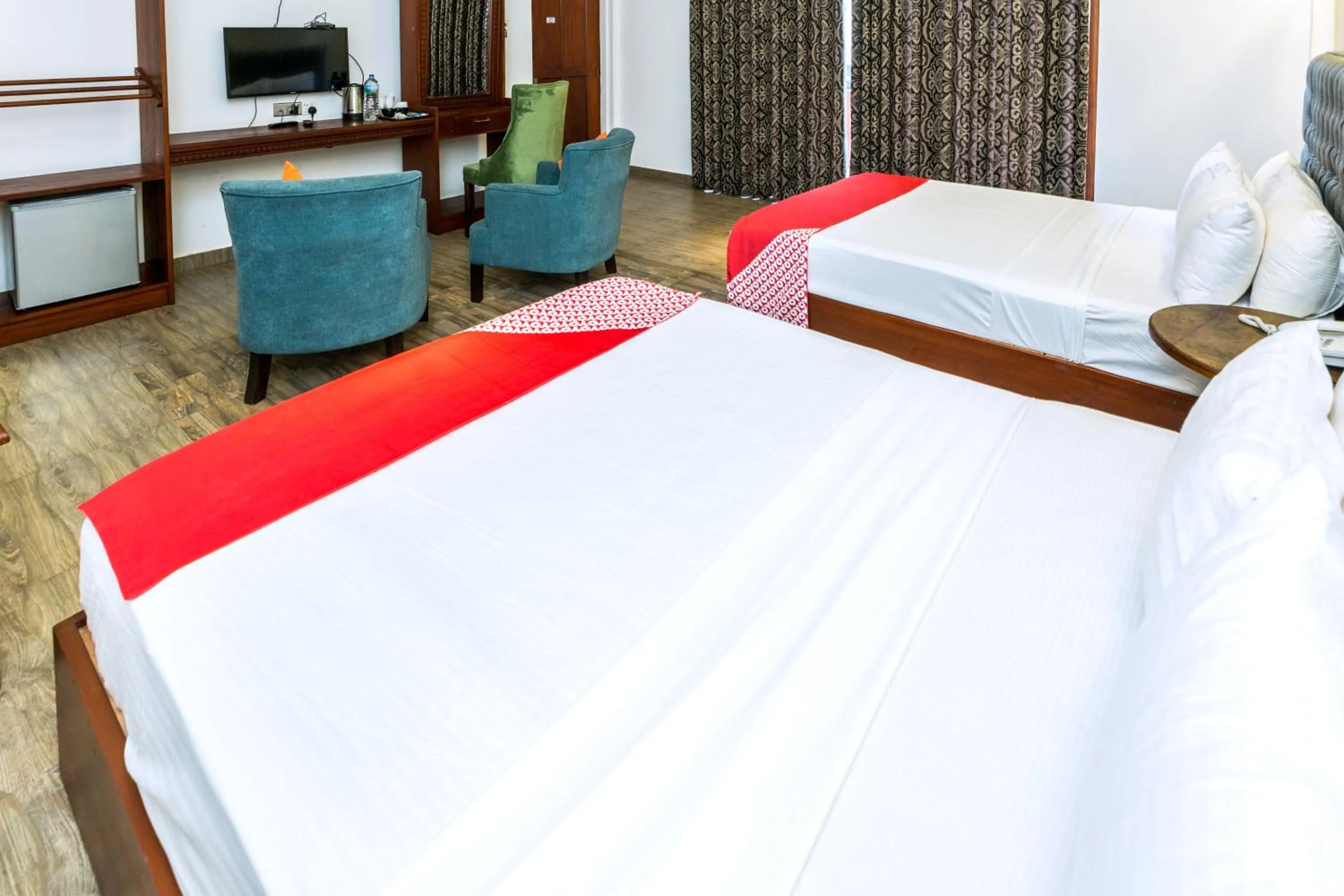 Bedroom, Bed in Polhena Grand Resort & Banquet