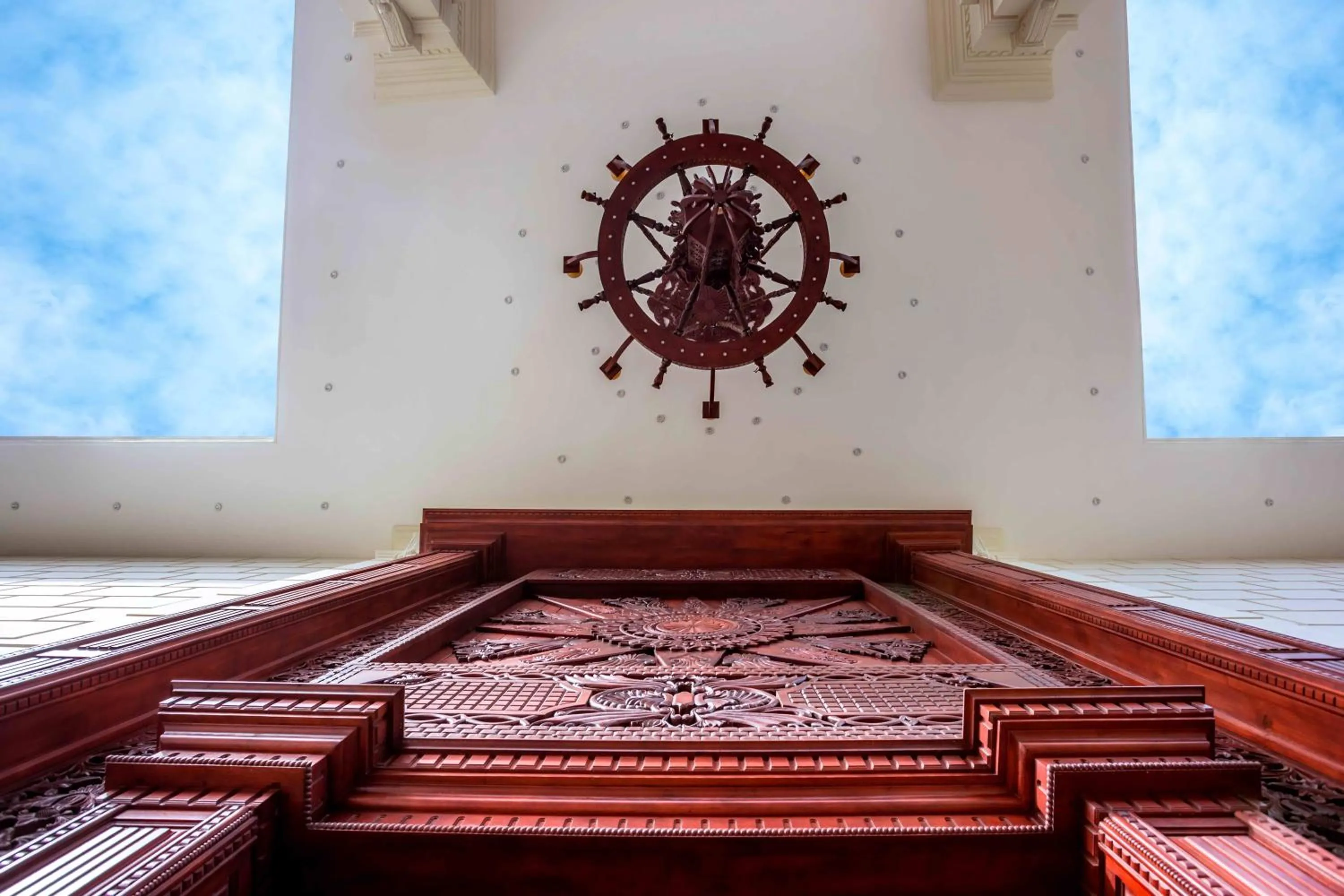 Decorative detail in Polhena Grand Resort & Banquet