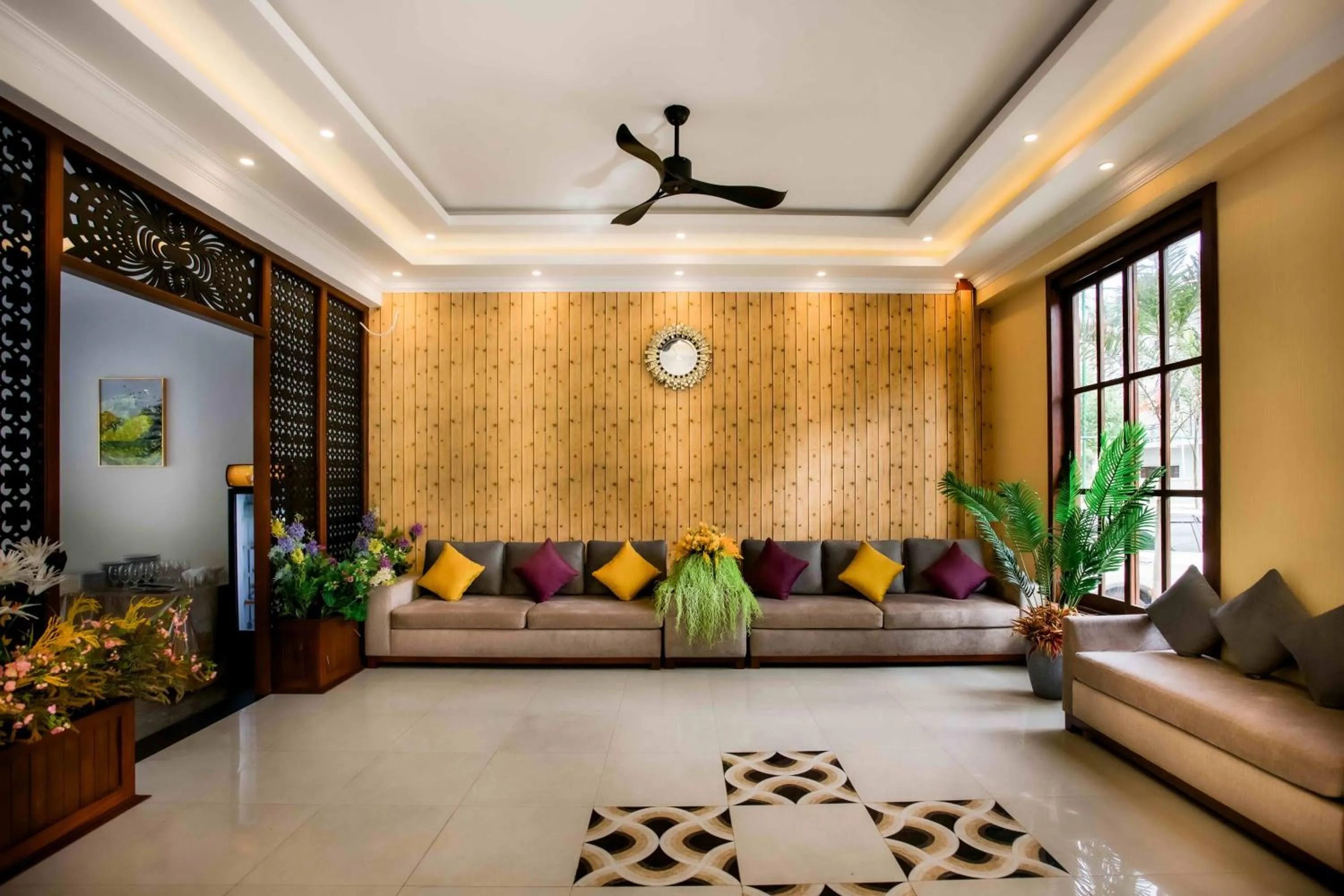 Seating area in Polhena Grand Resort & Banquet