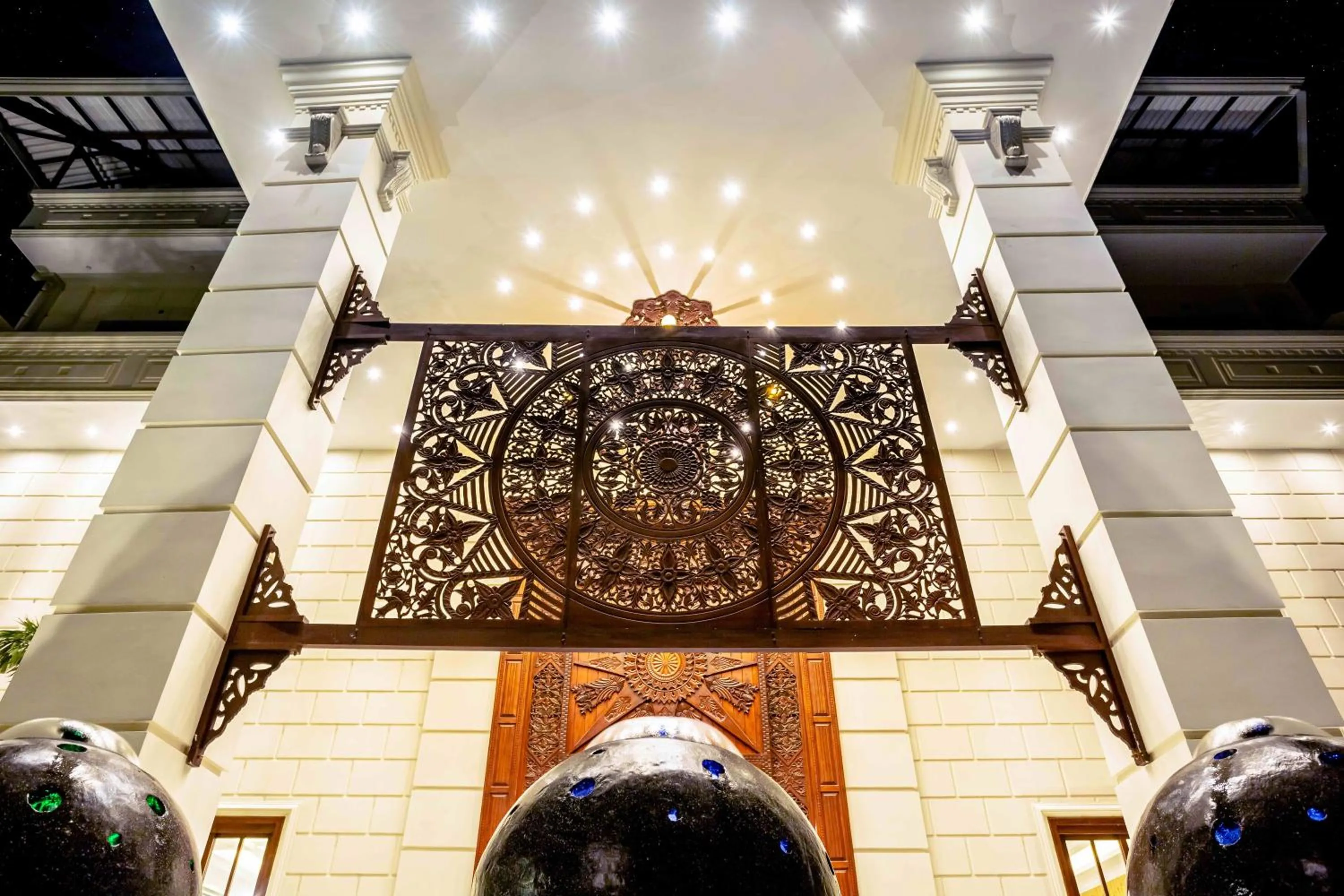 Facade/entrance in Polhena Grand Resort & Banquet