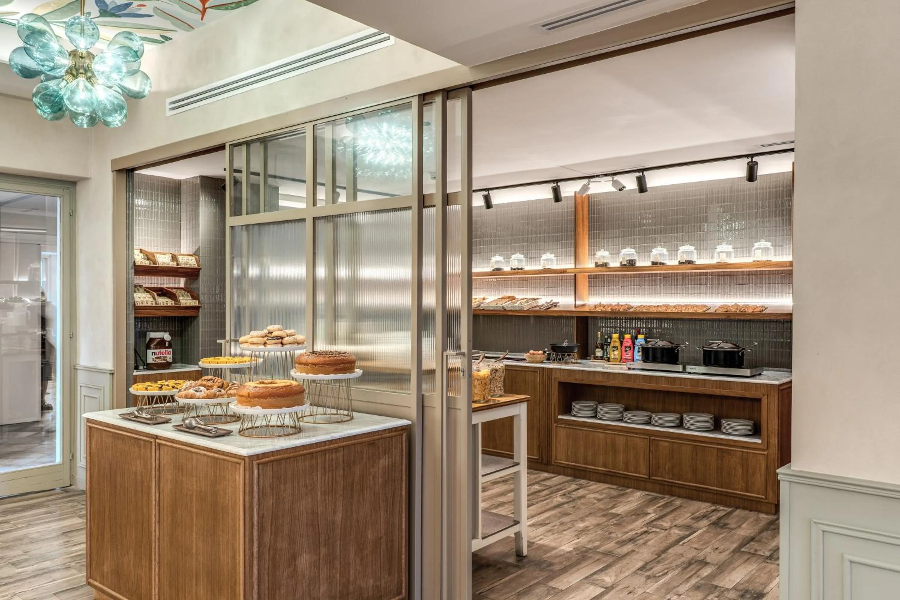 Breakfast in Hotel Isola Sacra Rome Airport