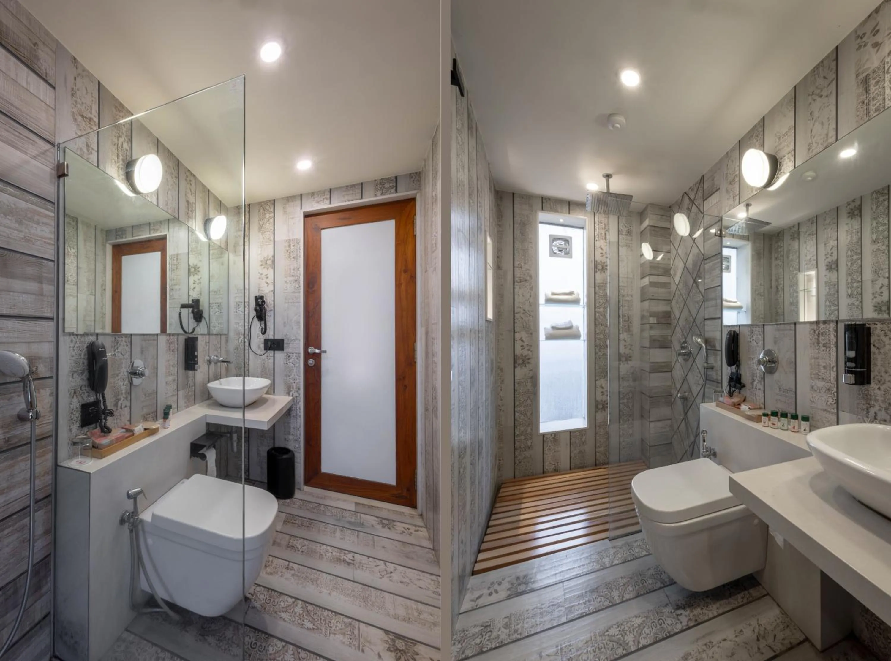 Shower in De Glance Hotel, Near Surat Railway Station