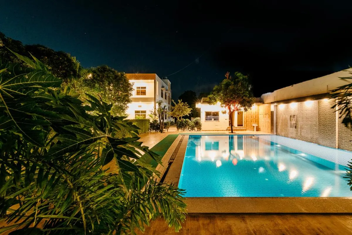 Swimming pool in Aditya Palace