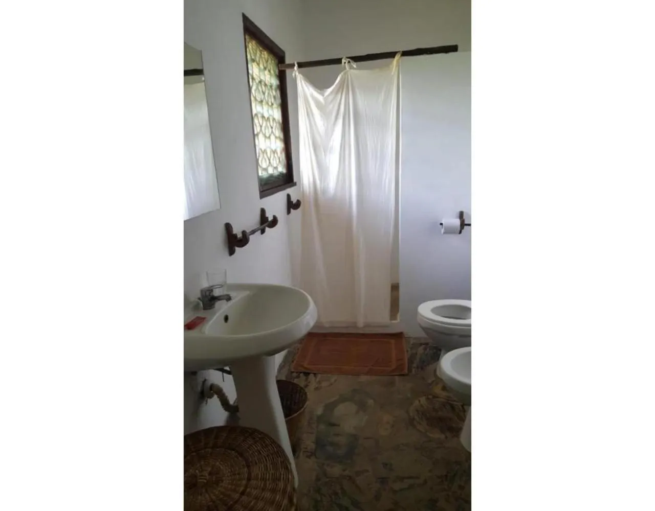 Toilet in Watamu Eco Villas