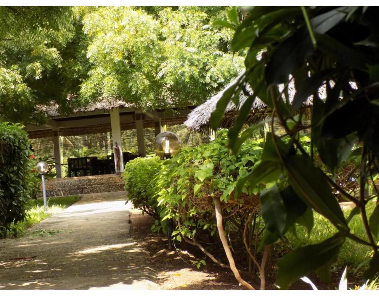 Seating area in Watamu Eco Villas