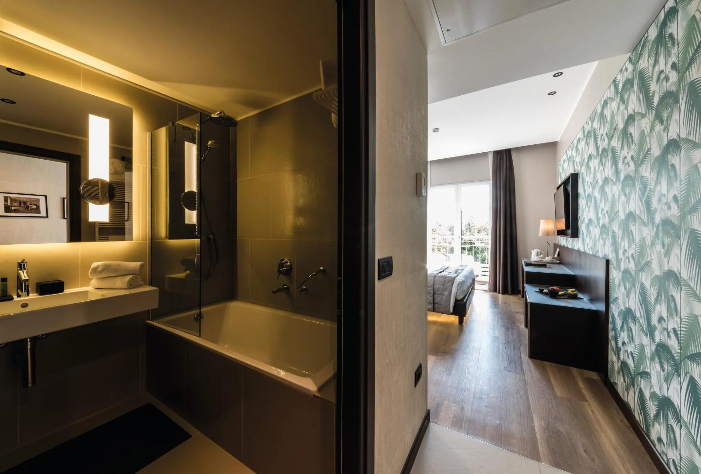 Bathroom in Hotel Manin