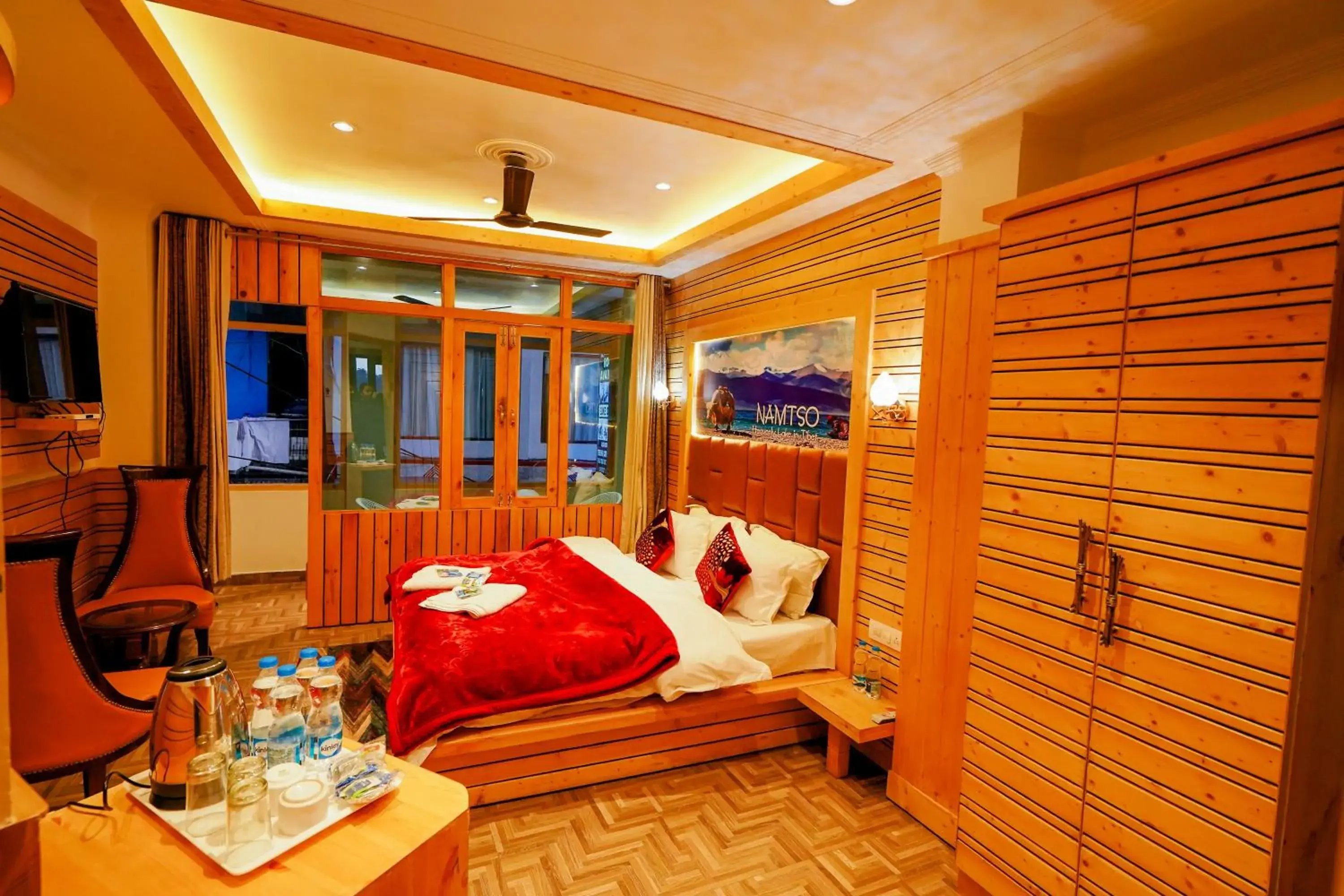 Deluxe Double Room in Lord Krishna Boutique Stay Deluxe Double Room in Lord Krishna Boutique Stay