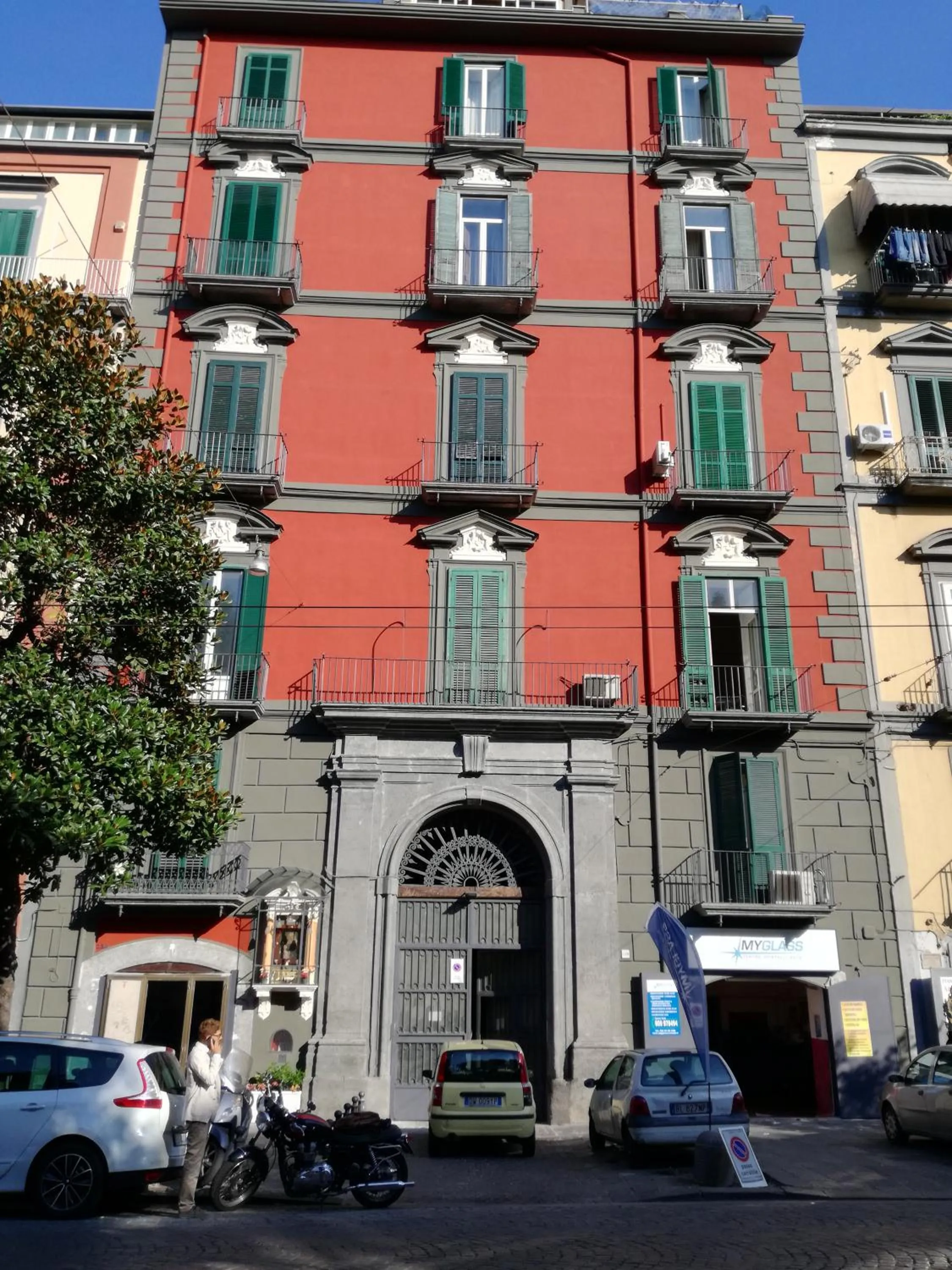 Facade/entrance in B&B Rainbow