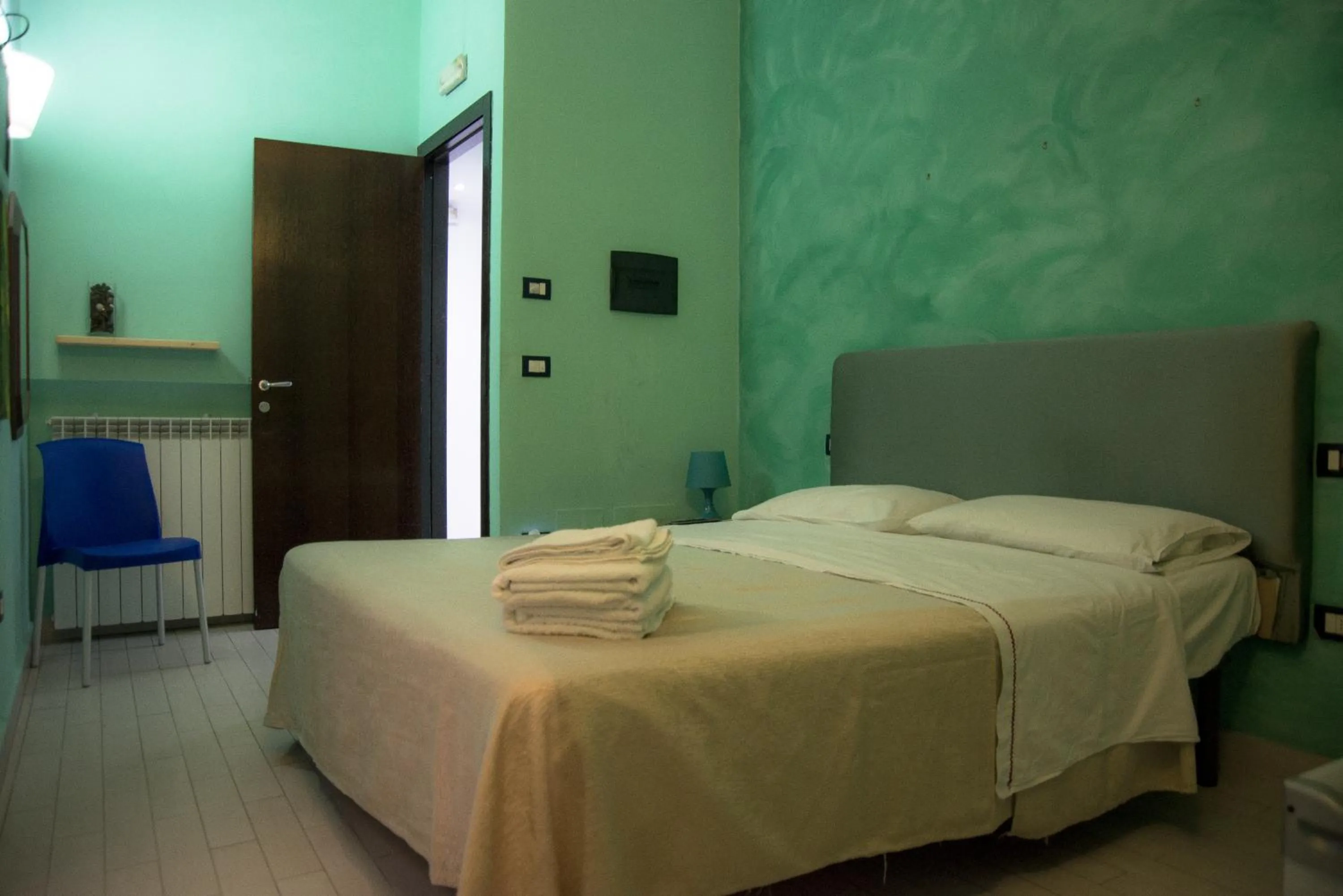 Bedroom, Bed in B&B Rainbow