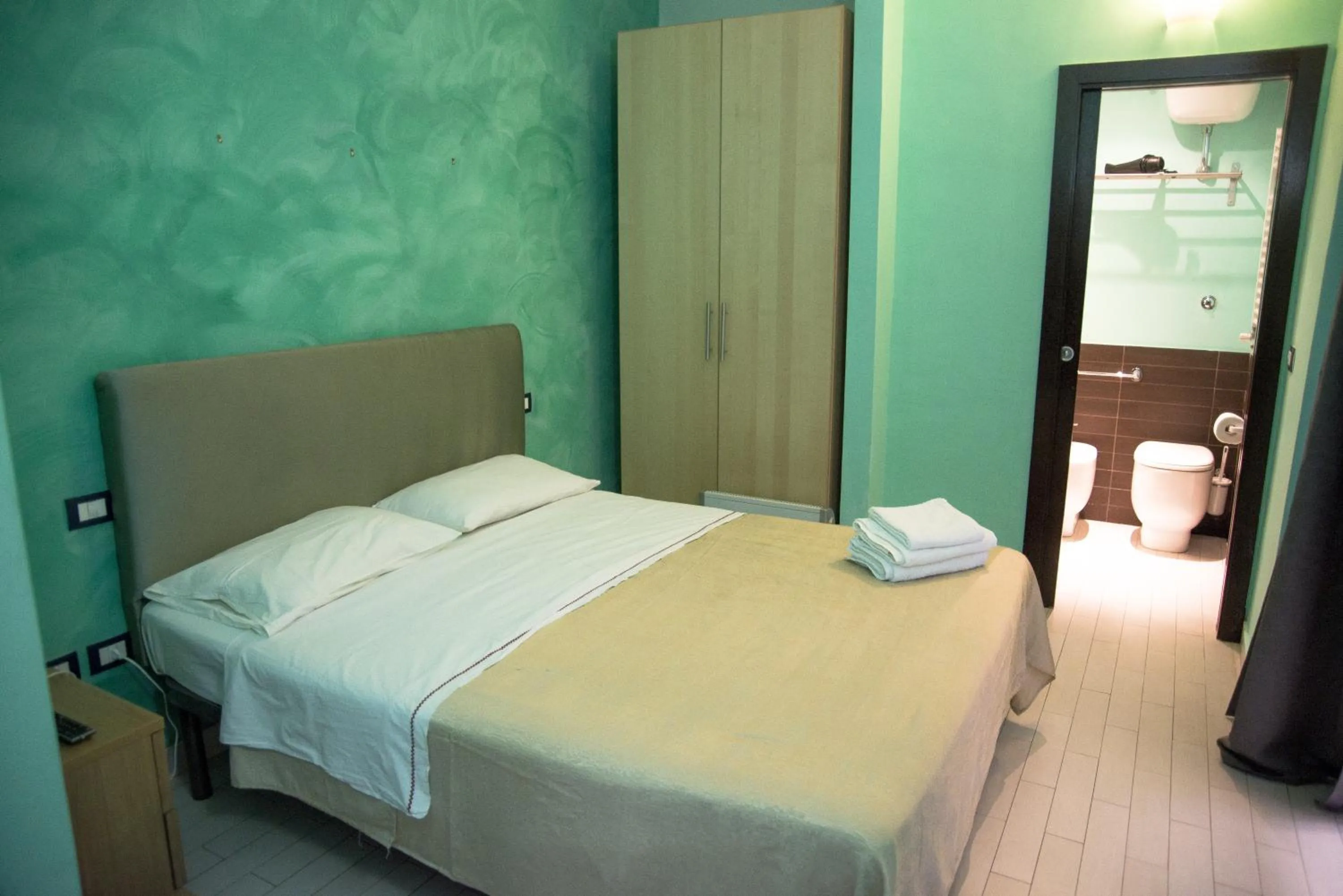 Bedroom, Bed in B&B Rainbow