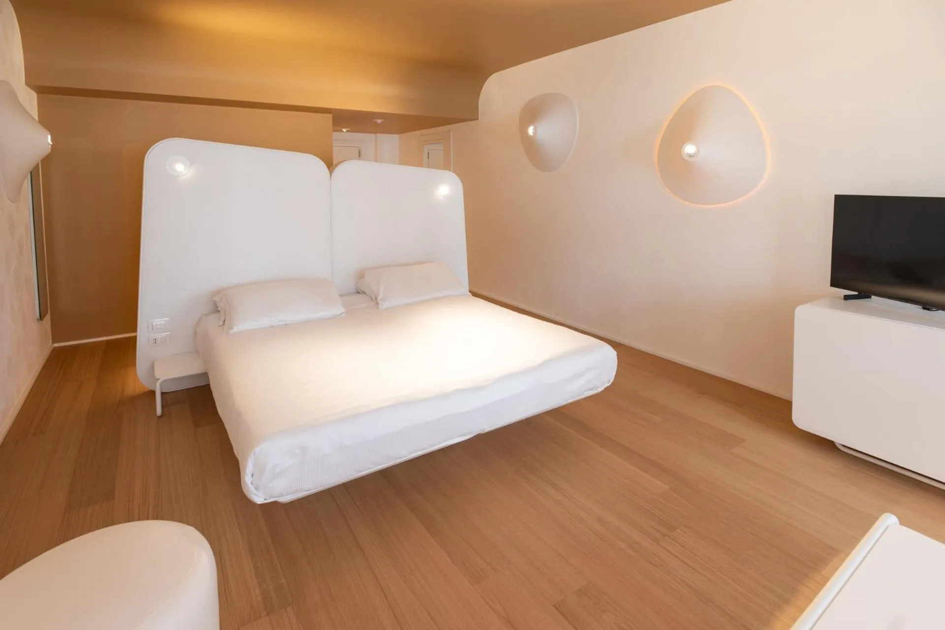 Bedroom, Bed in Hotel Ripa Roma